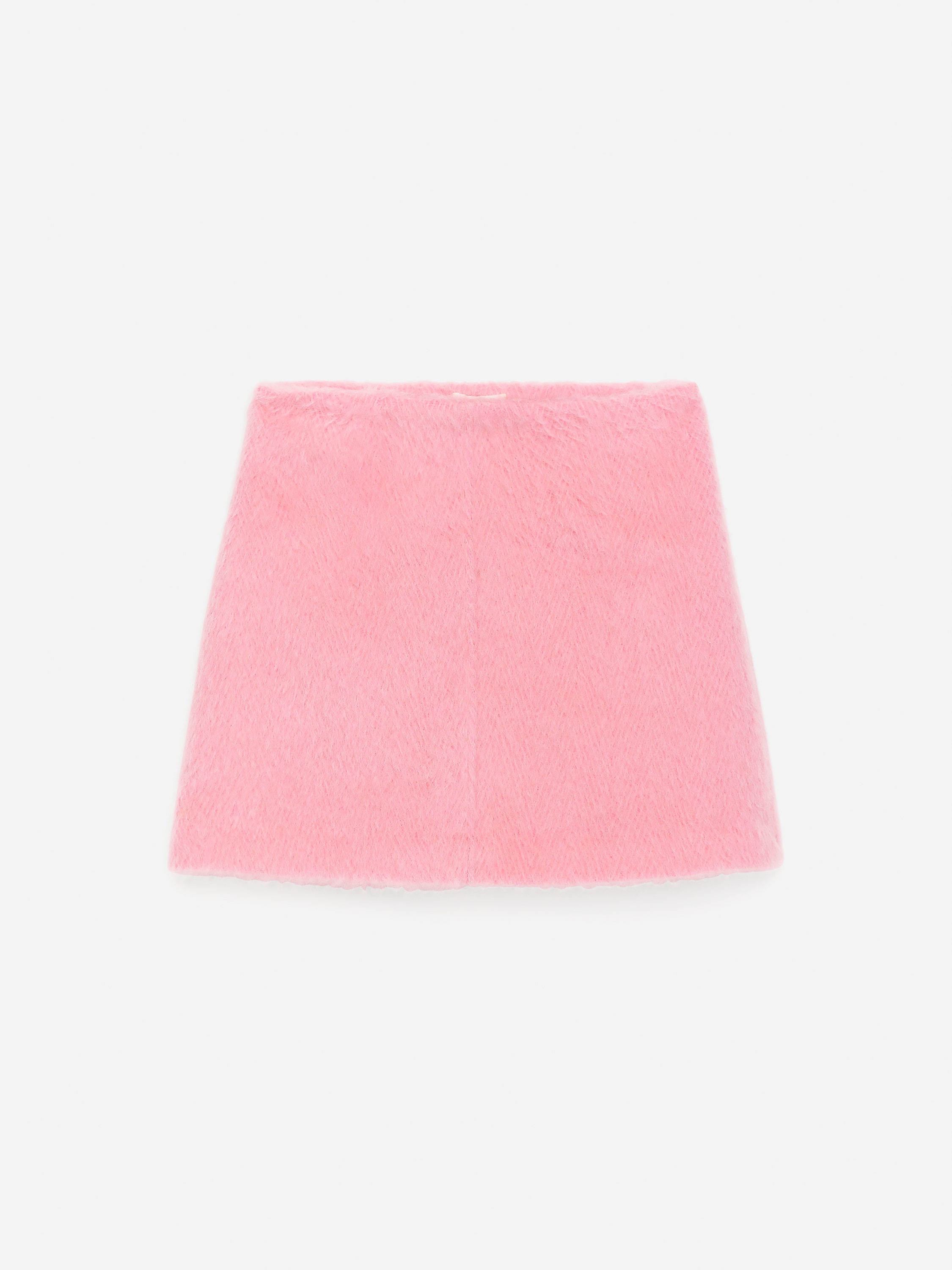 Wool-Alpaca Blend Skirt-#DBB5BF-16809