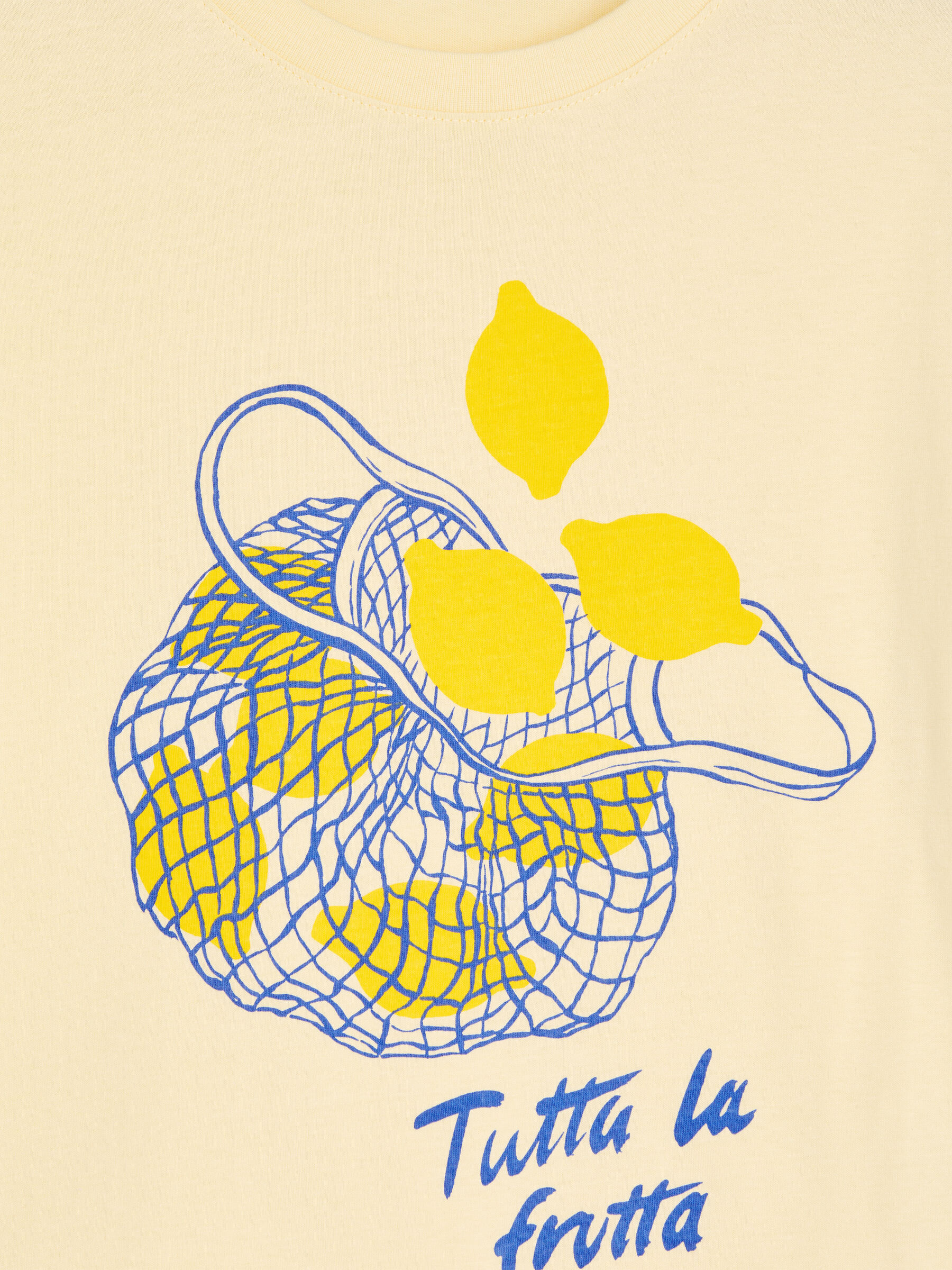 Camiseta oversize - Amarillo empolvado/limones - Corte relajado - Children - StillMedia/DescriptiveDetail - 1