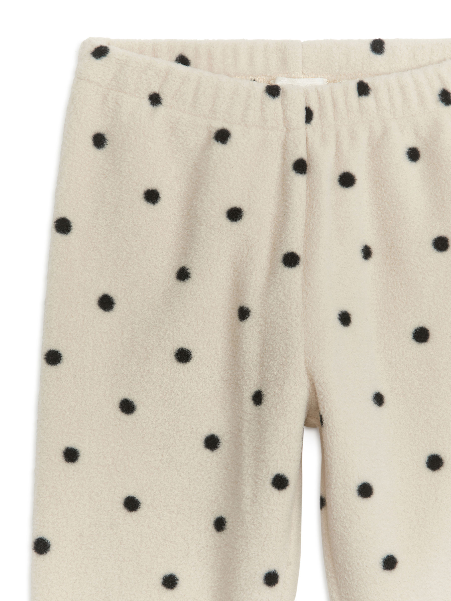 Fleece Sweatpants - White/Black - Loose fit - Children - StillMedia/DescriptiveDetail - 1