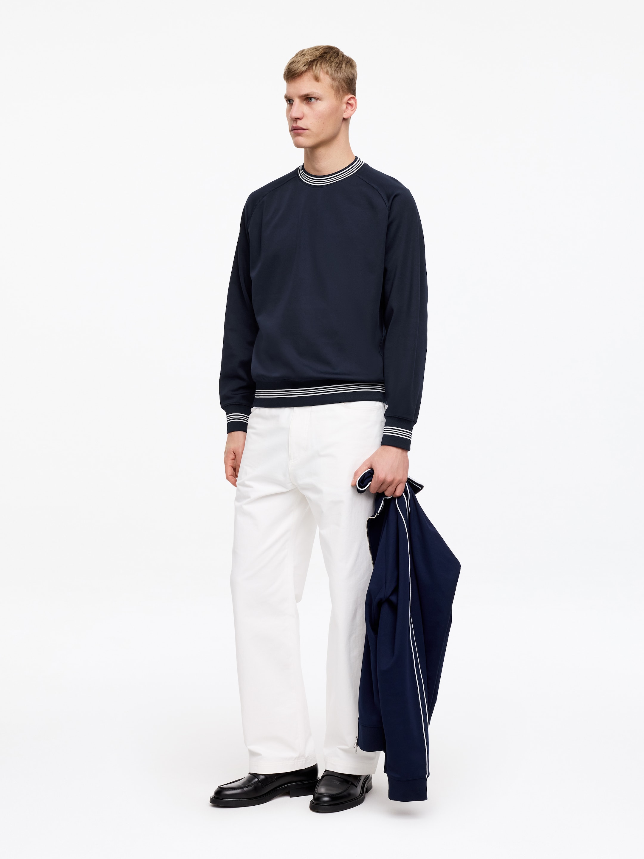 WCT Sweatshirt - Dark Blue - Loose fit - Men - StillMedia/Lookbook - 6