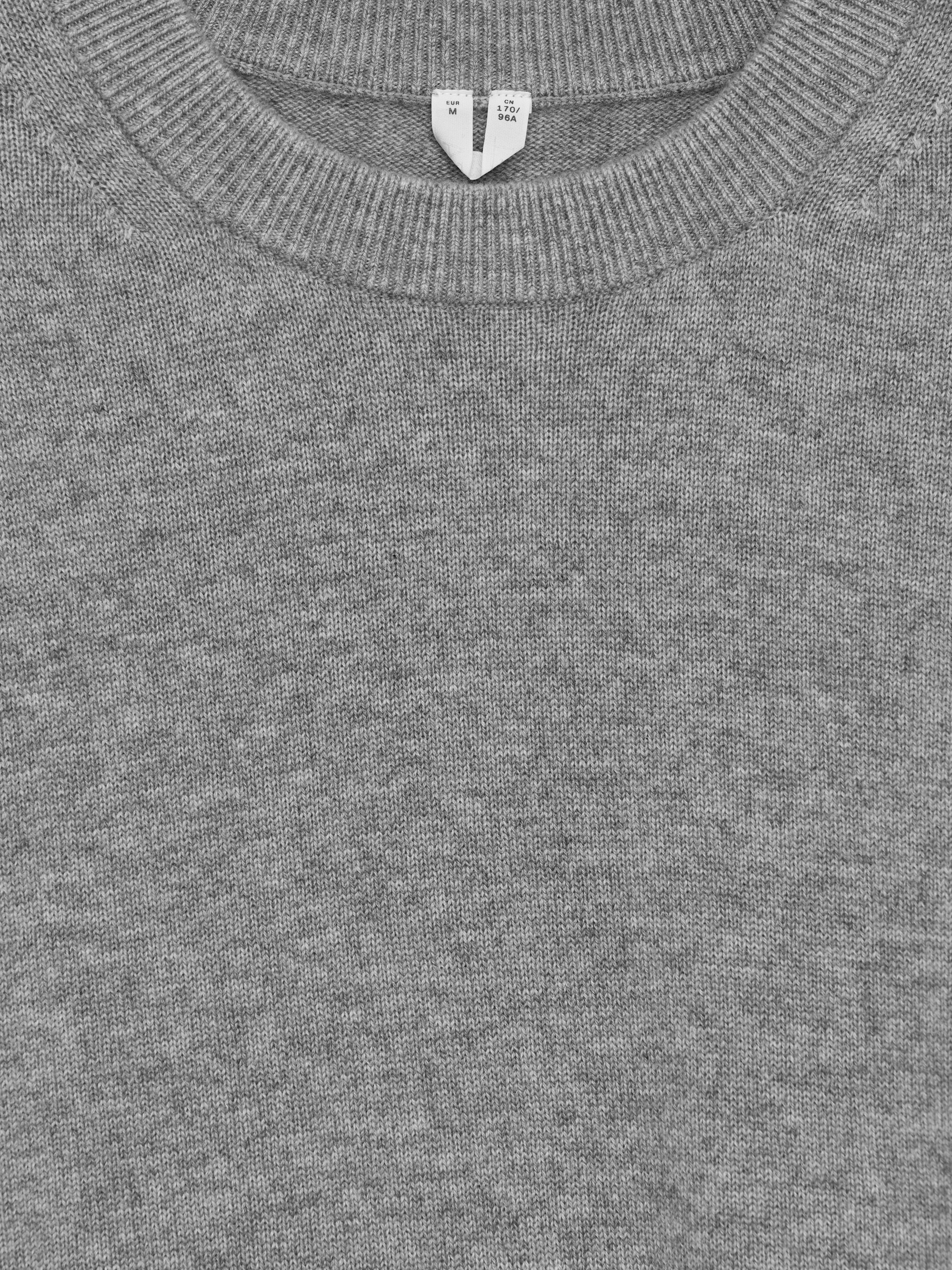 Agrandir l'image: T-shirt oversize en cachemire - Gris chiné - FEMME | H&M FR 2