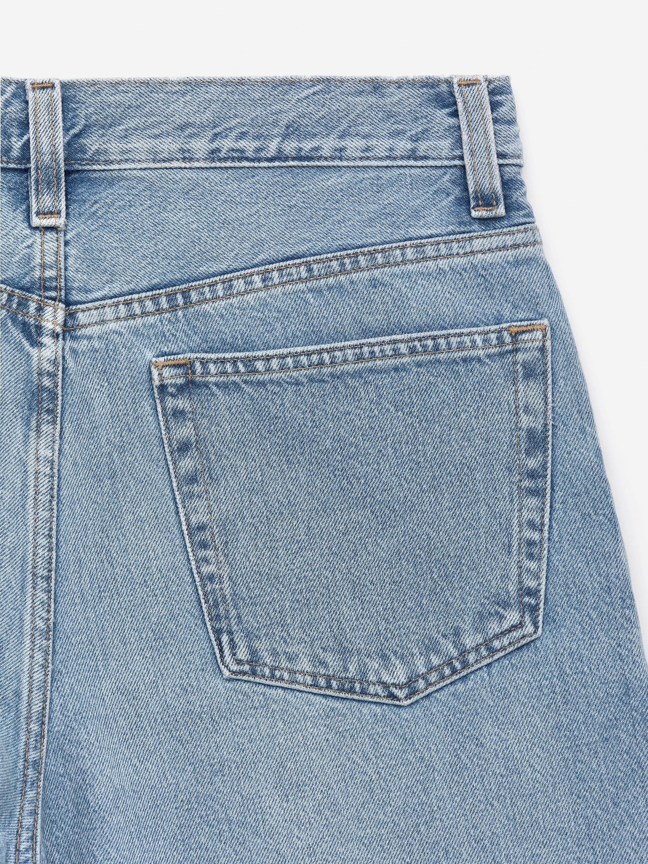 Lösa jeansshorts - Blå - Relaxed fit - Men - StillMedia/DescriptiveDetail - 1