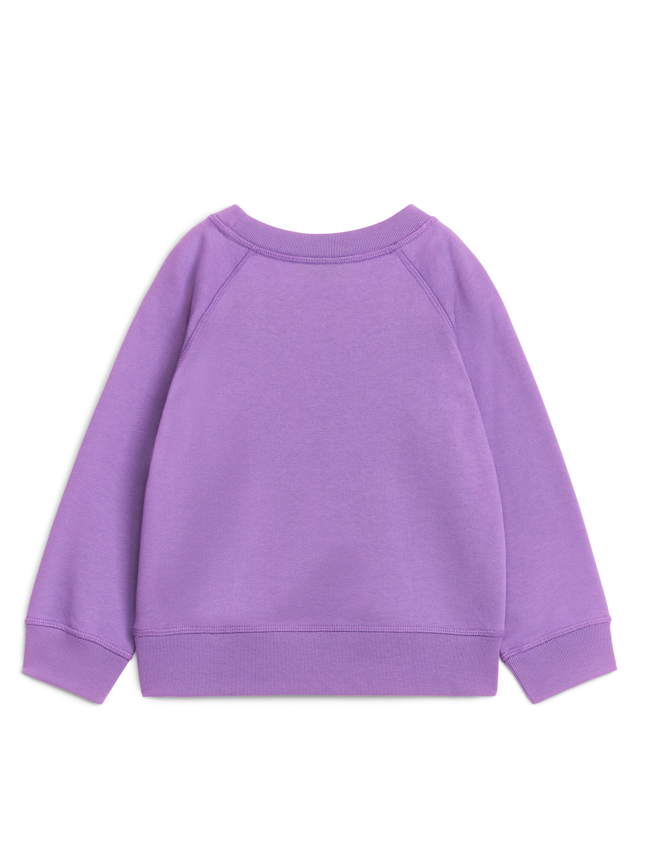 Visa större bild: Sweatshirt i bomull - Lila - BARN | H&M FI 2