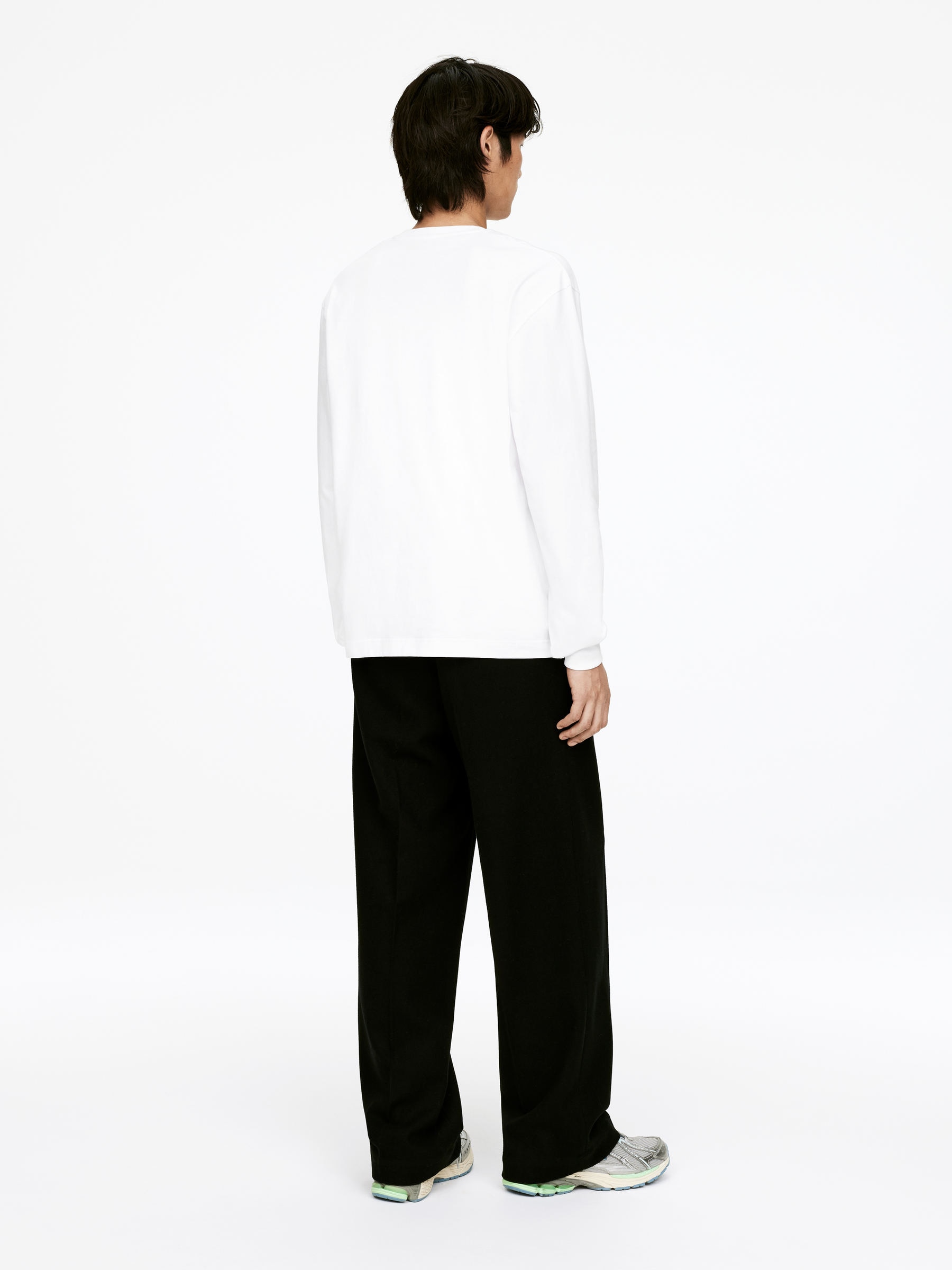 Long-Sleeve T-Shirt - White - Regular fit - Men - StillMedia/Lookbook - 21