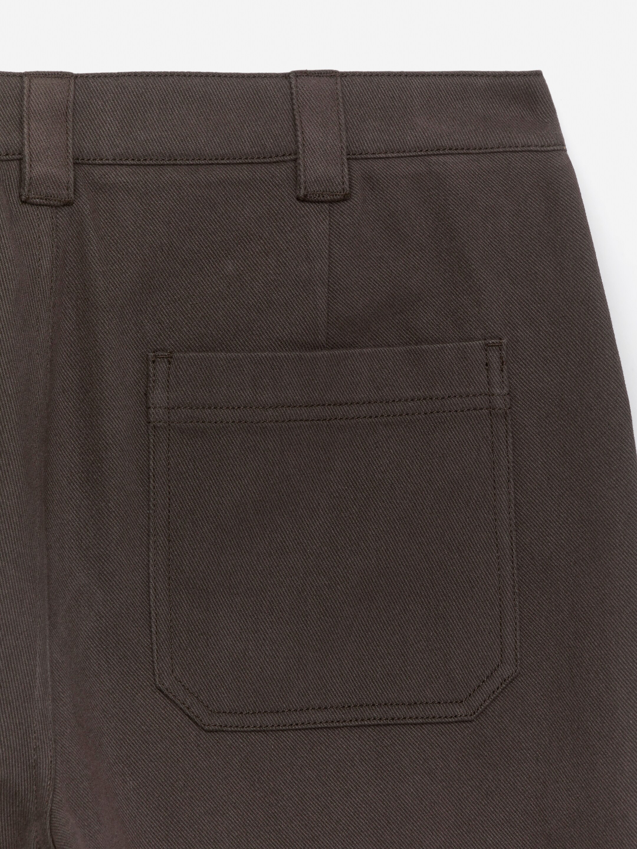Visualizza immagine più grande: Pantaloni in twill di moleskin di cotone - Marrone - UOMO | H&M IT 6