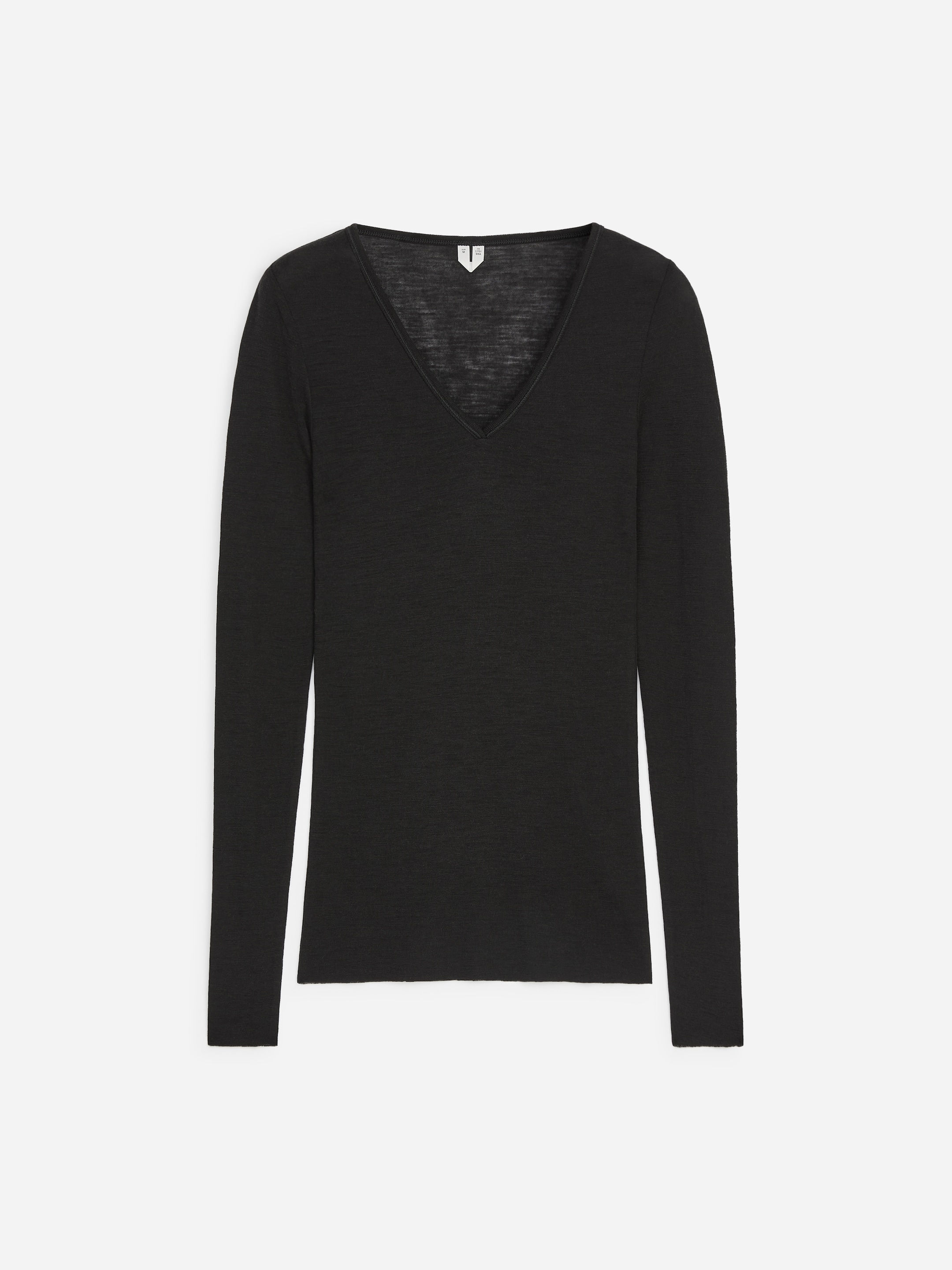 Wool Rib Top-#272627-20580