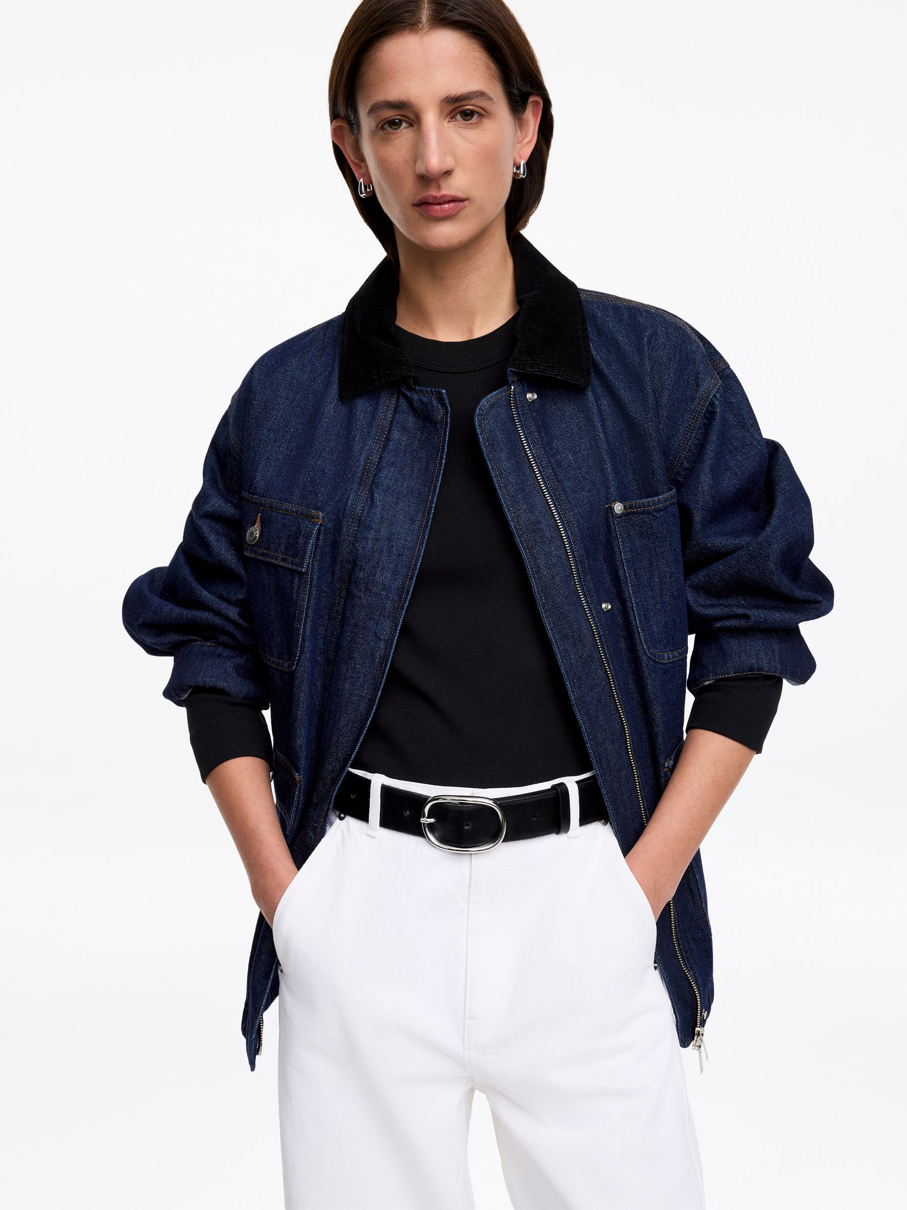 Top de canalé - Negro - Corte ajustado - Women - StillMedia/Lookbook - 4