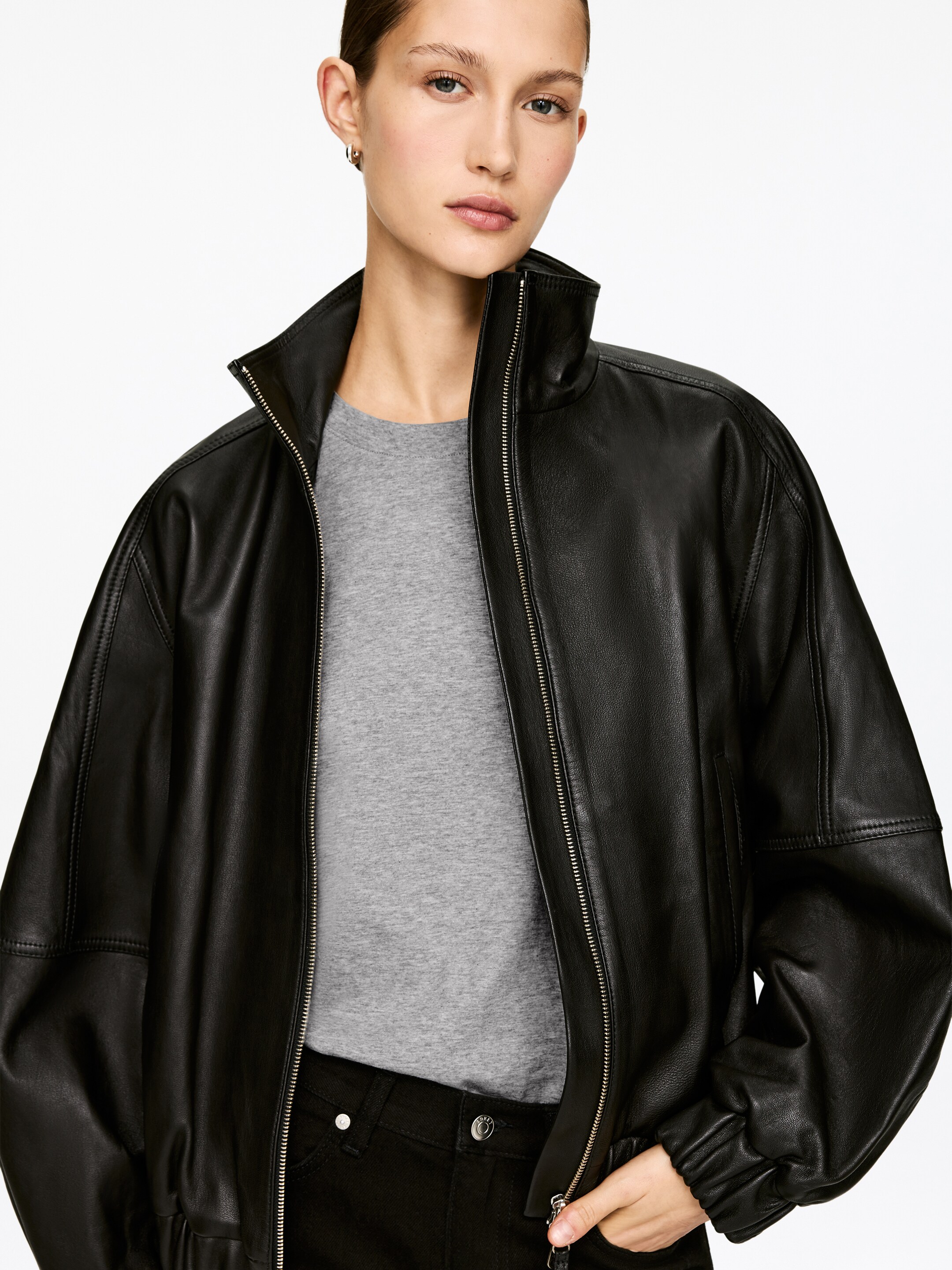 Преглед на по-голямо изображение: Тениска LILY Signature - Сив меланж - ЖЕНИ | H&M BG 6