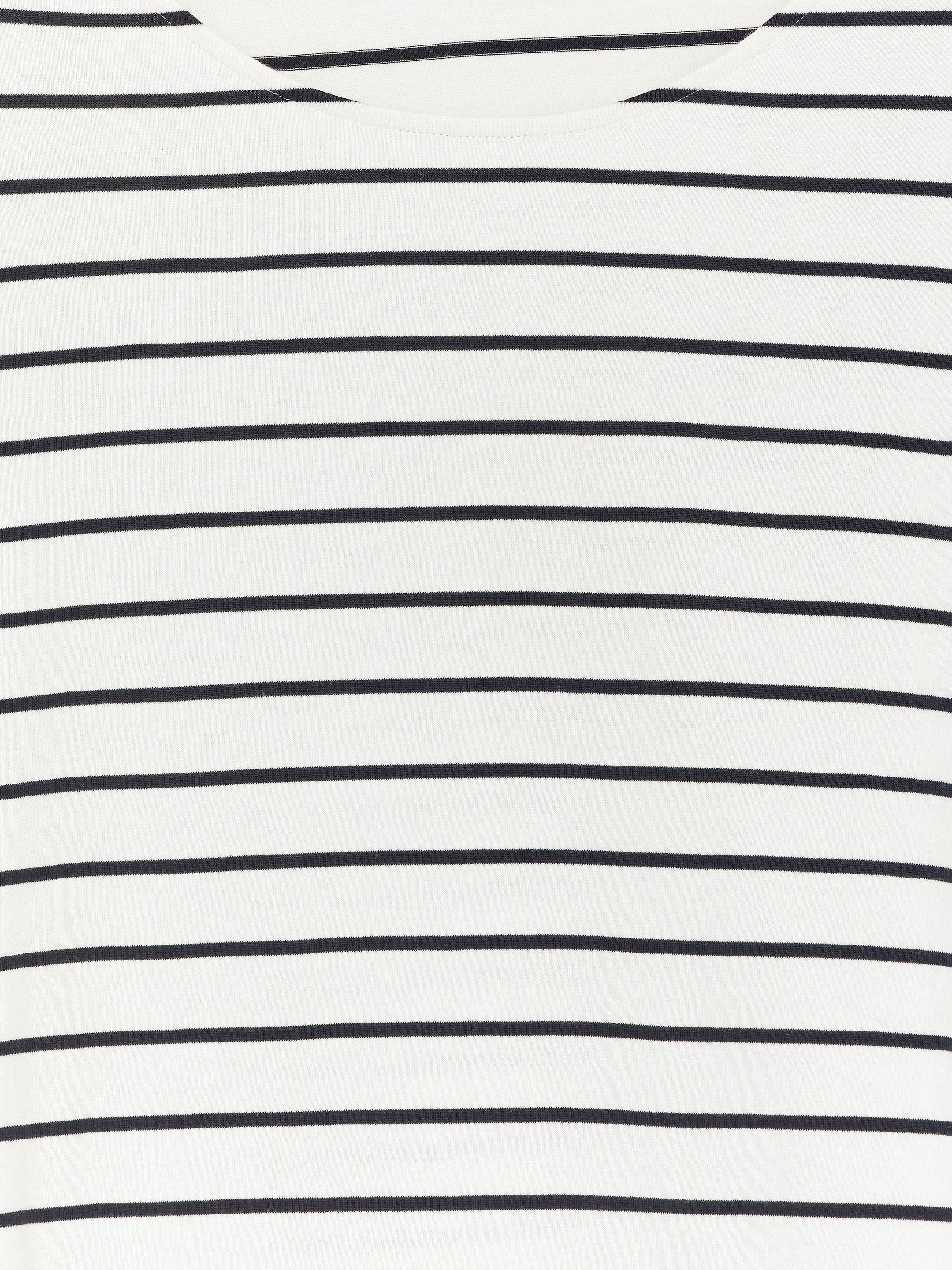 T-shirt a maniche lunghe - Bianco/Blu scuro - Regular fit - Women - StillMedia/DescriptiveDetail - 1