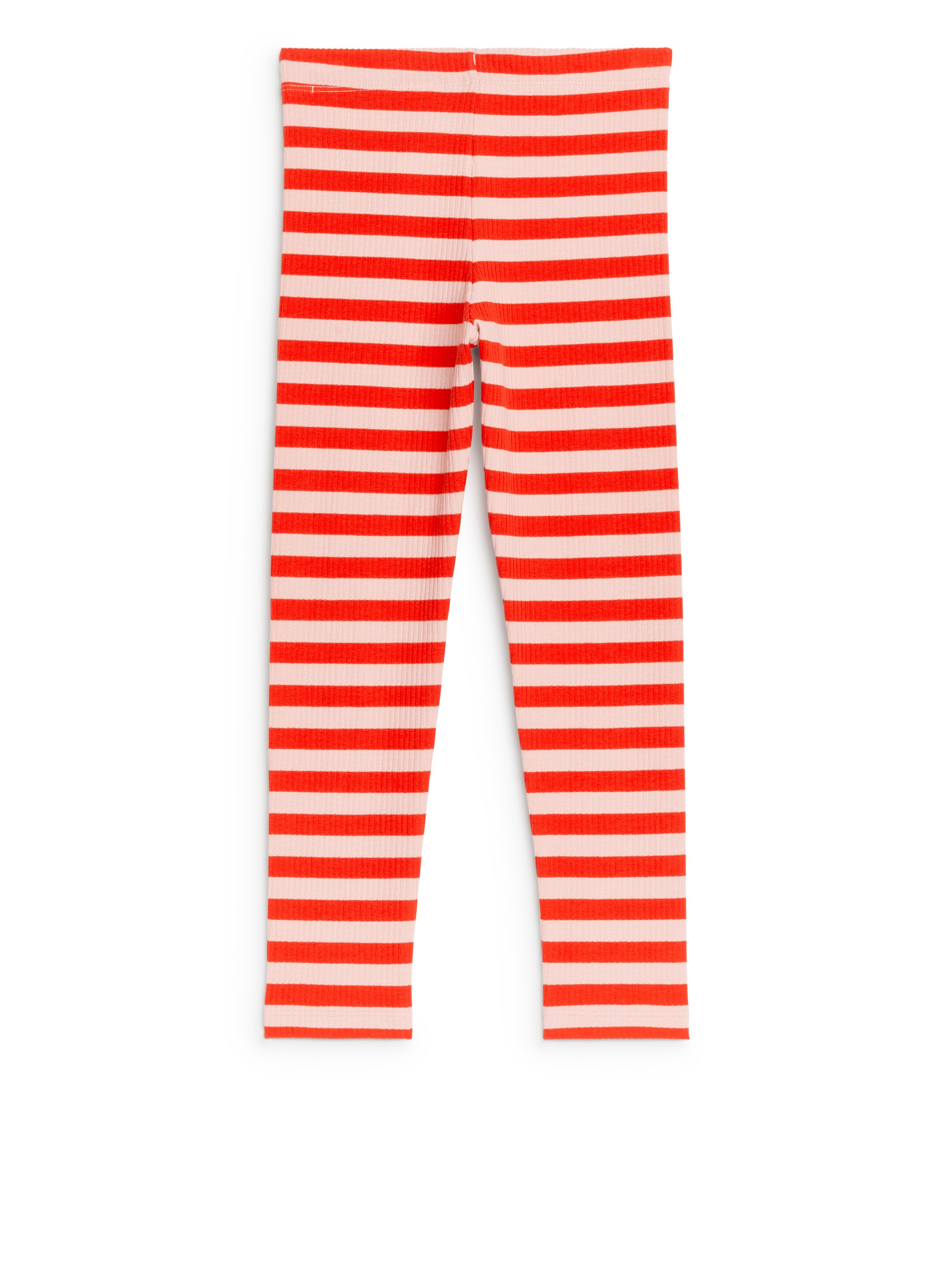 Visa större bild: Ribbade Leggings - Röd/rosa - BARN | H&M FI 2