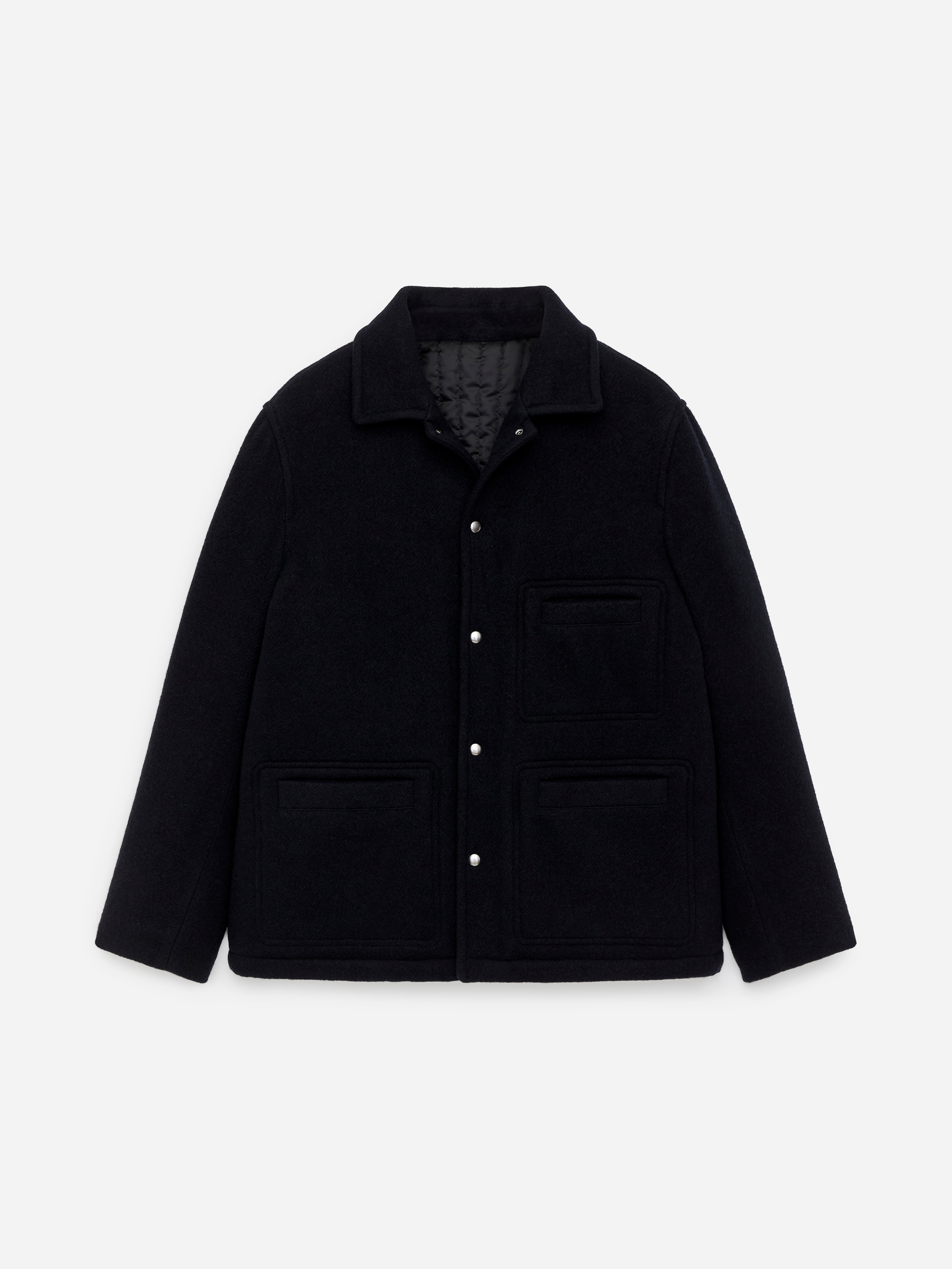 Вълнено яке - Тъмносиньо