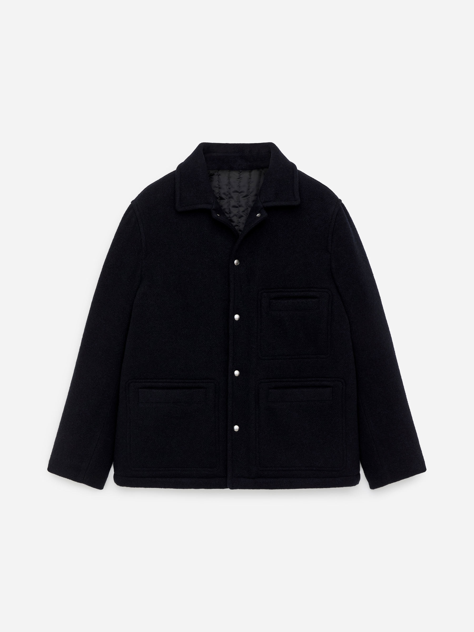 Wool Blend Jacket-#272930-17370