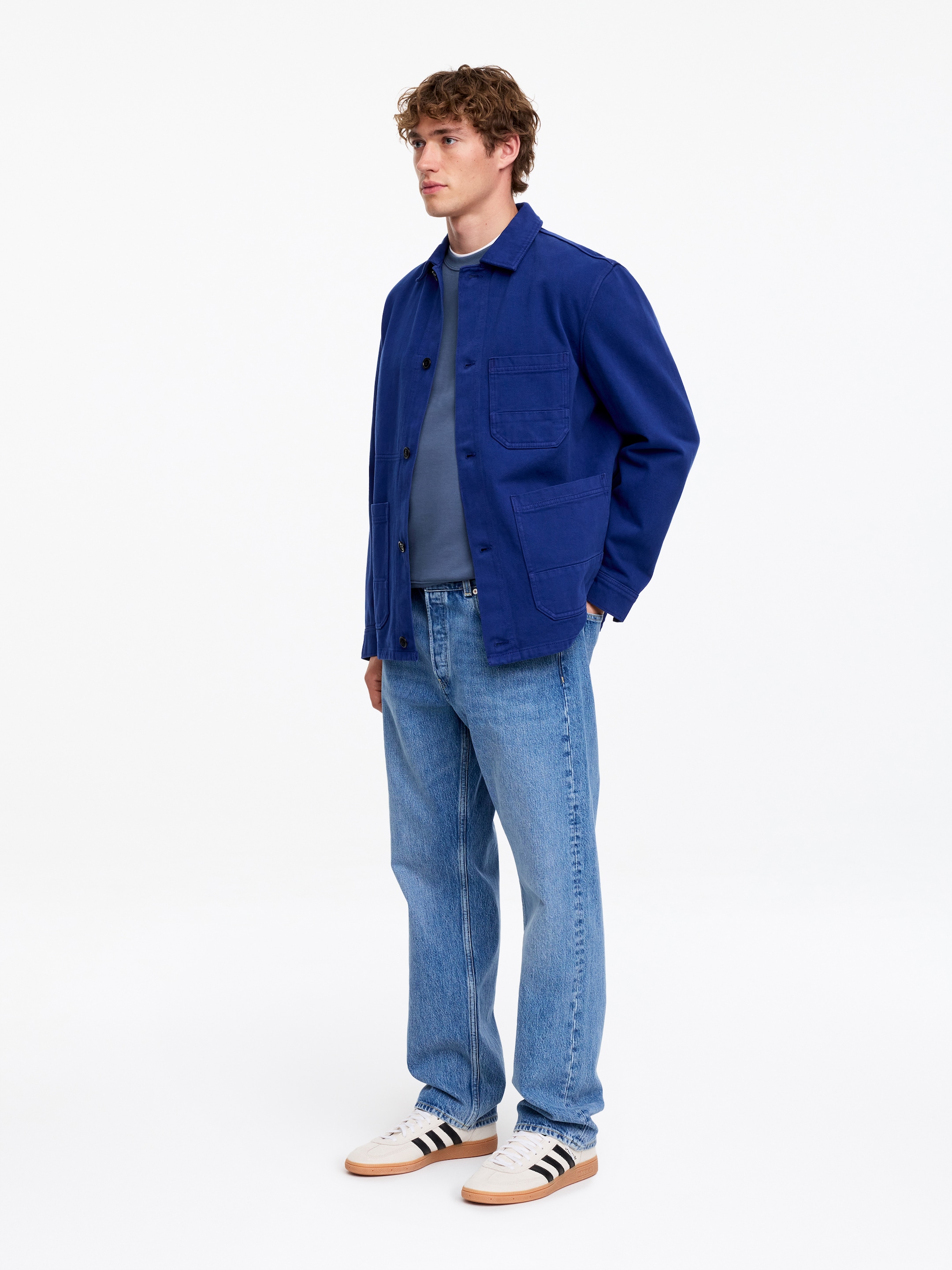 Sweat semi-épais - Bleu poudré - Regular fit - Homme - StillMedia/Lookbook - 5