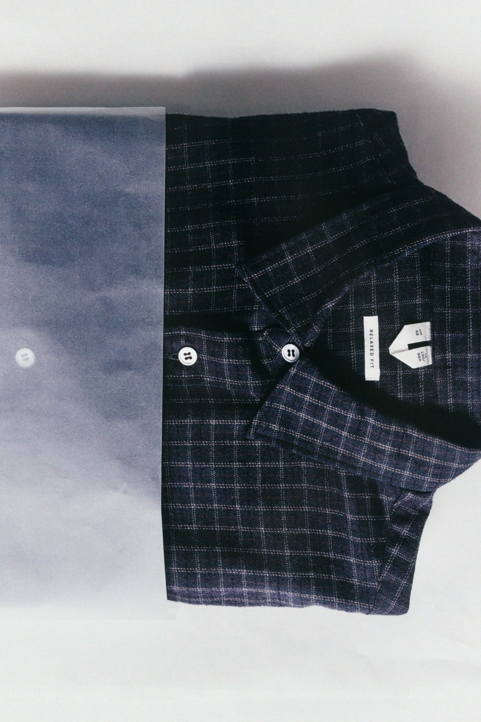 Visualizza immagine più grande: Camicia in flanella - Blu scuro - UOMO | H&M IT 1