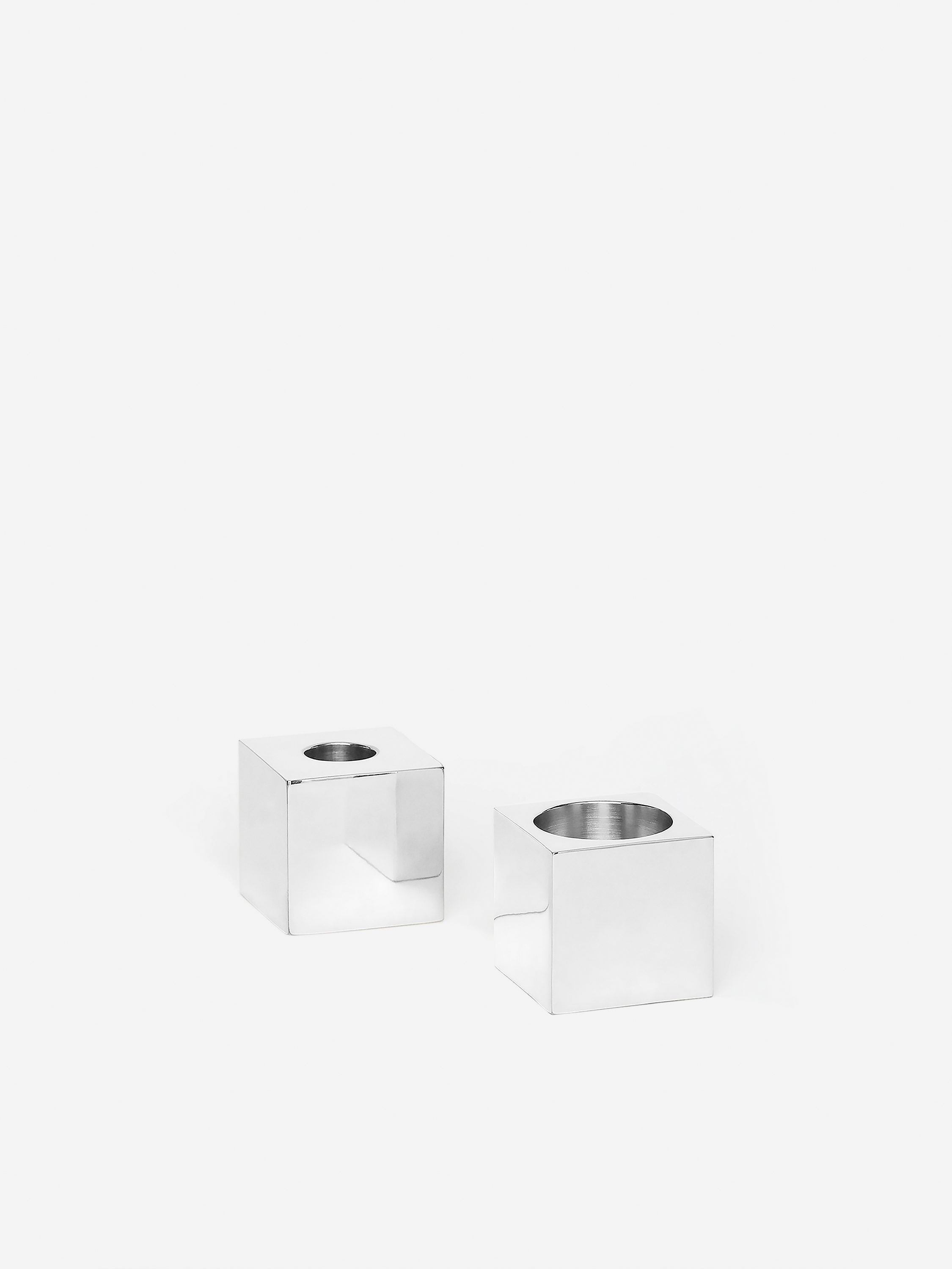 Two-Way Candle Holder - Silver - Homeware - StillMedia/DescriptiveDetail - 2