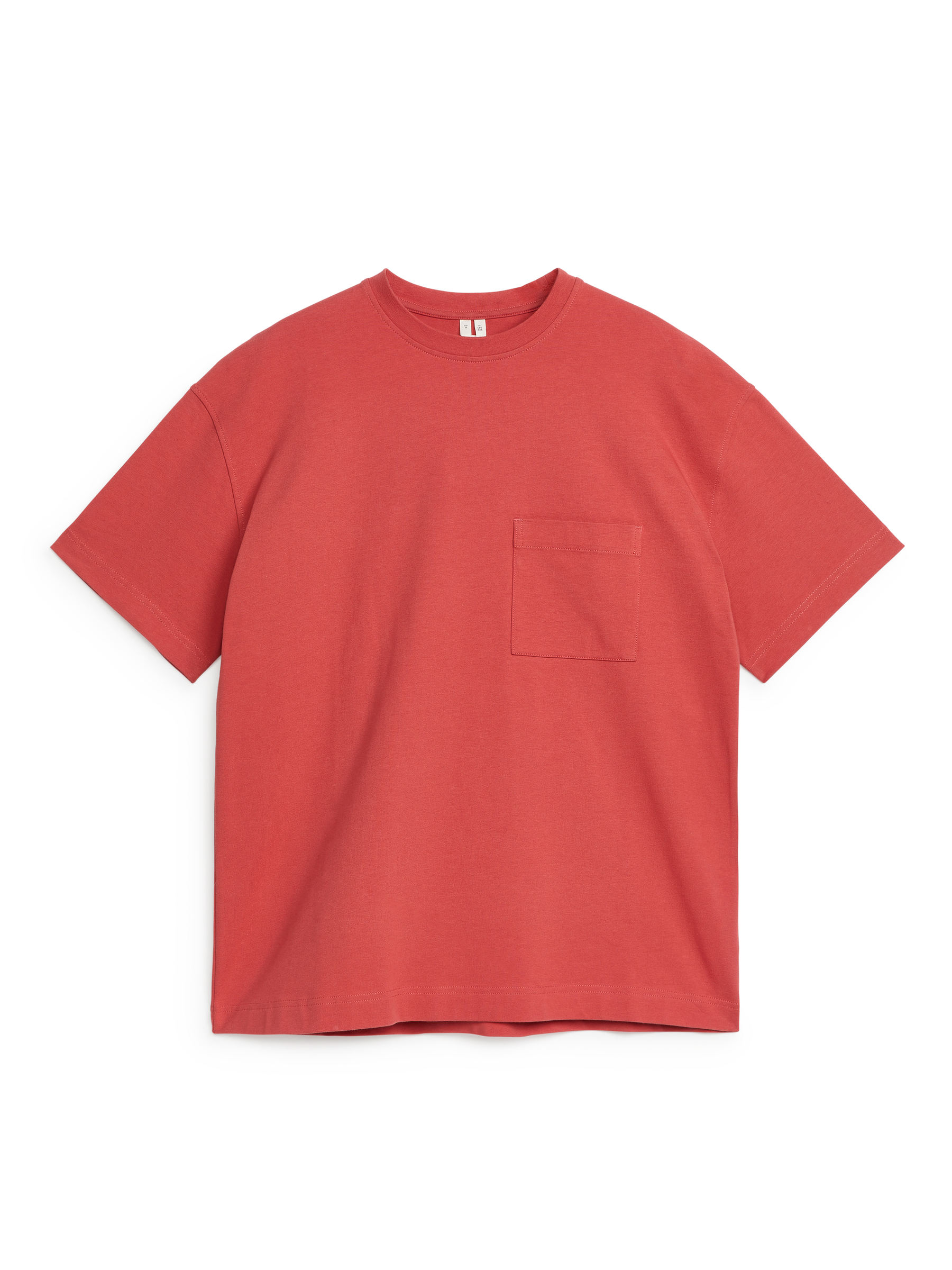Oversize-T-Shirt in schwerer Qualität - Rot - Oversize - Herren - StillMedia/DescriptiveStillLife - 2
