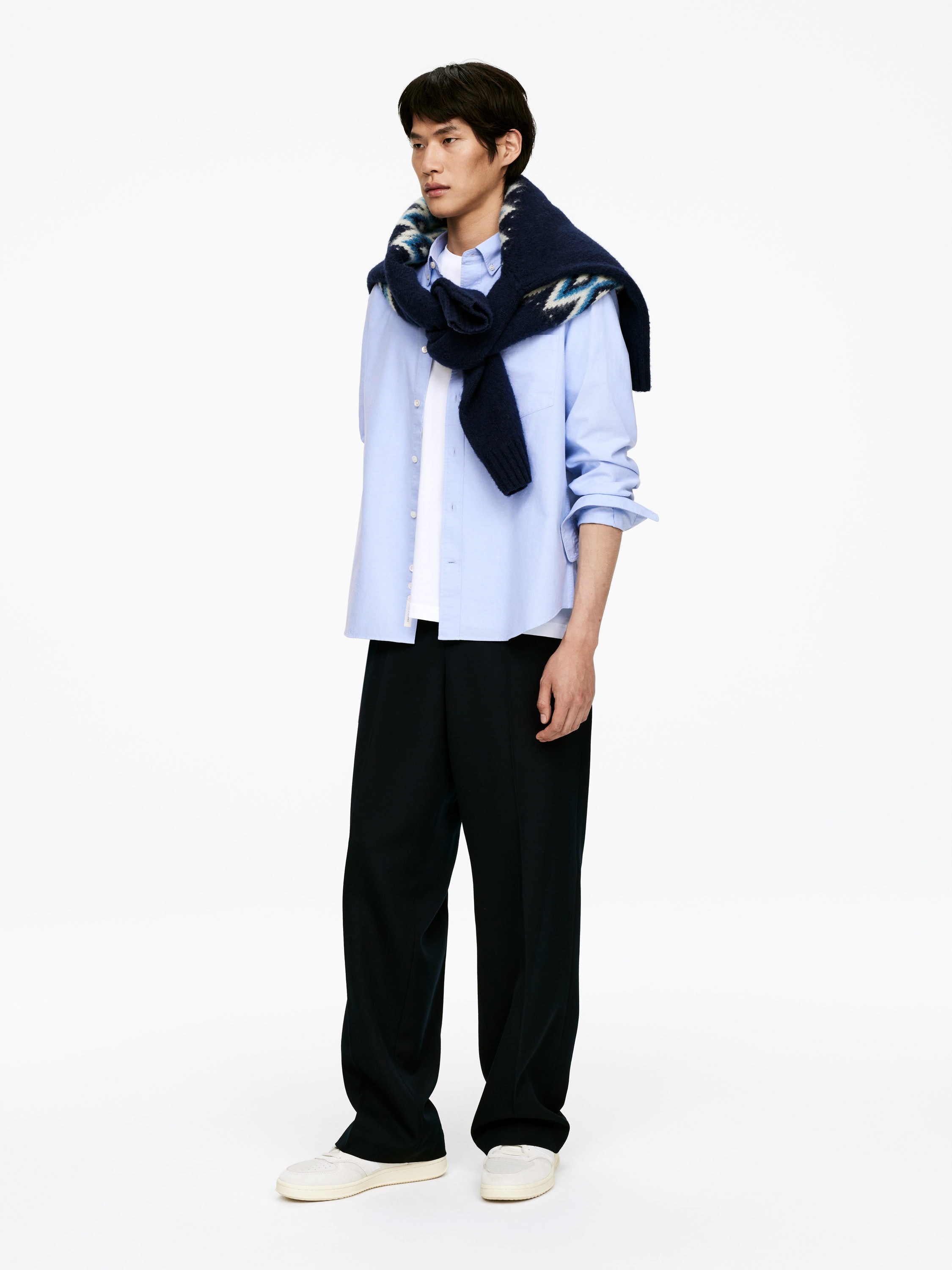 Chemise Oxford - Bleu ciel - Homme - StillMedia/Lookbook - 40