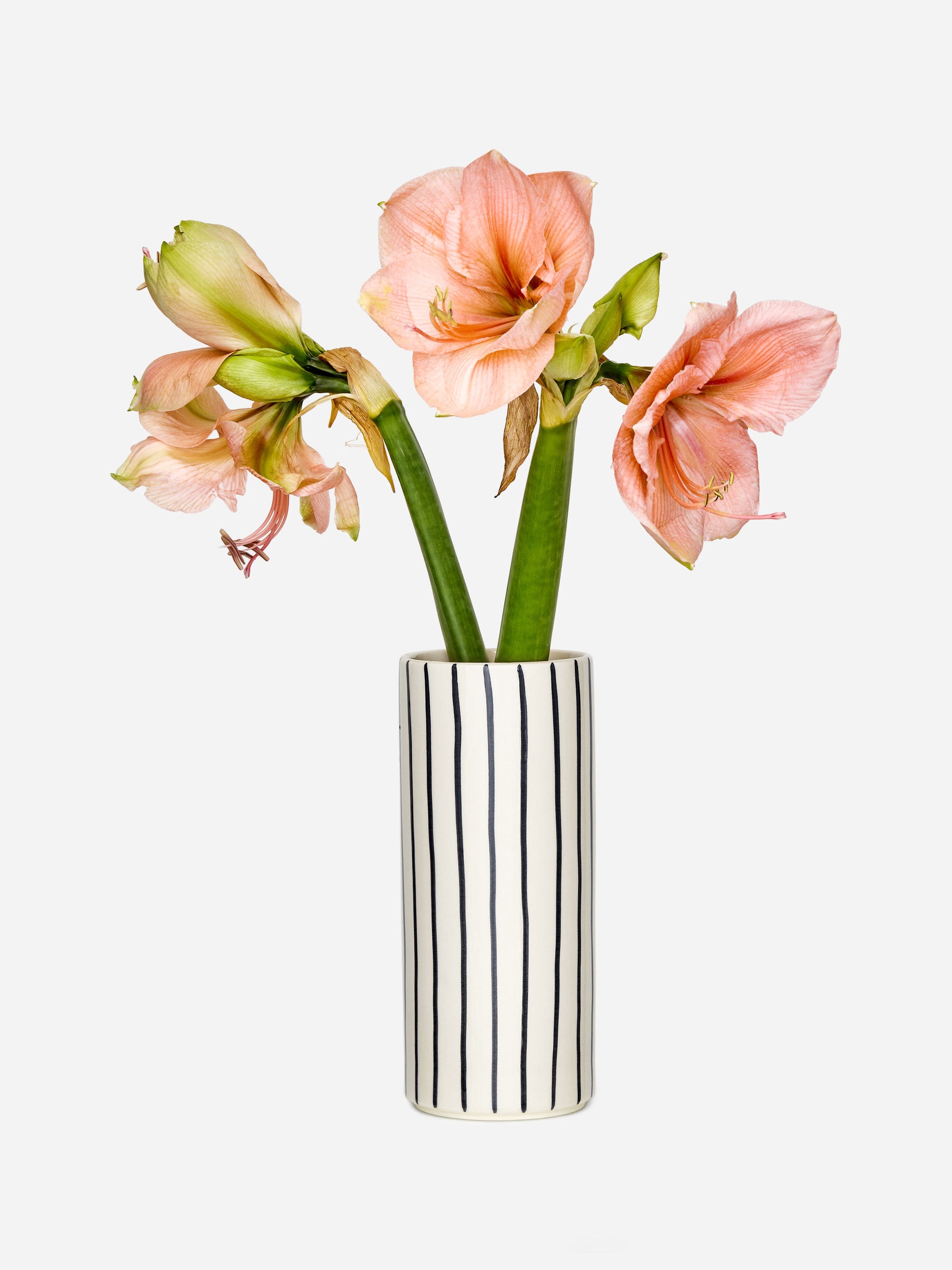 Stoneware Vase 23 cm-#3D4551-6666