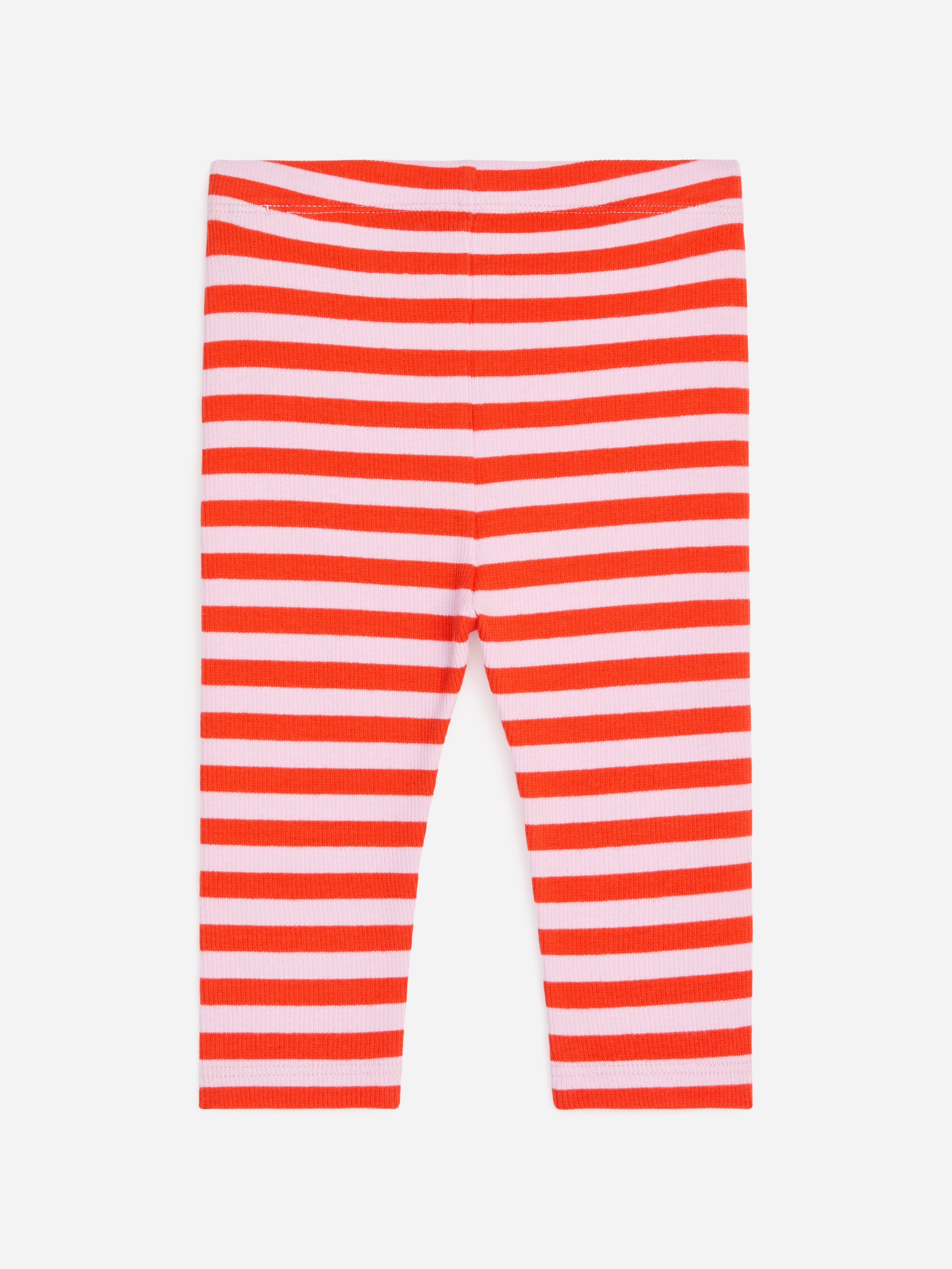 Gerippte Leggings - Rosa/Rot - Slim Fit - Kinder - StillMedia/DescriptiveStillLife - 2