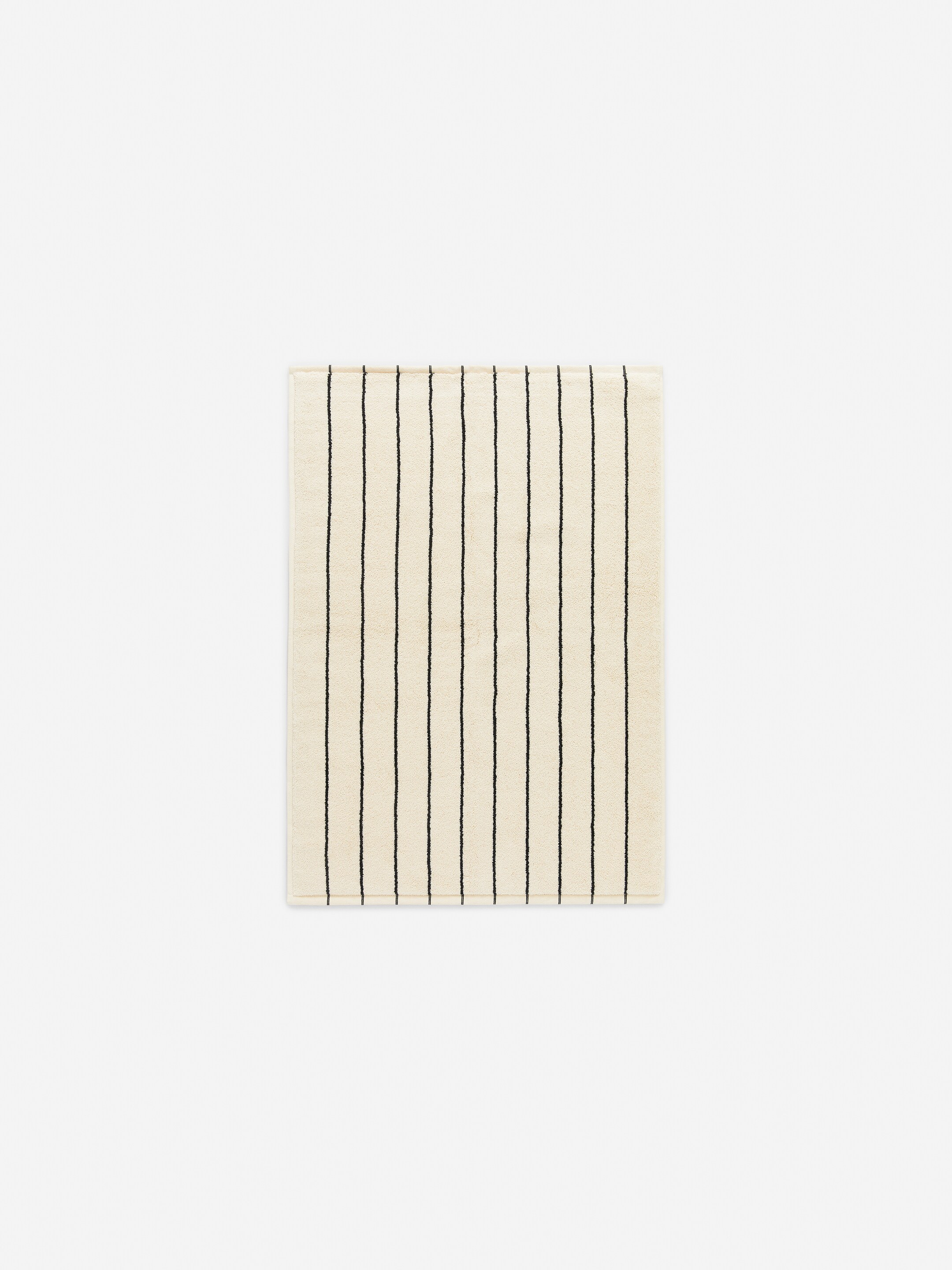 Visualizza immagine più grande: Tappeto da bagno in cotone - Bianco sporco/Nero - HOME | H&M IT 1