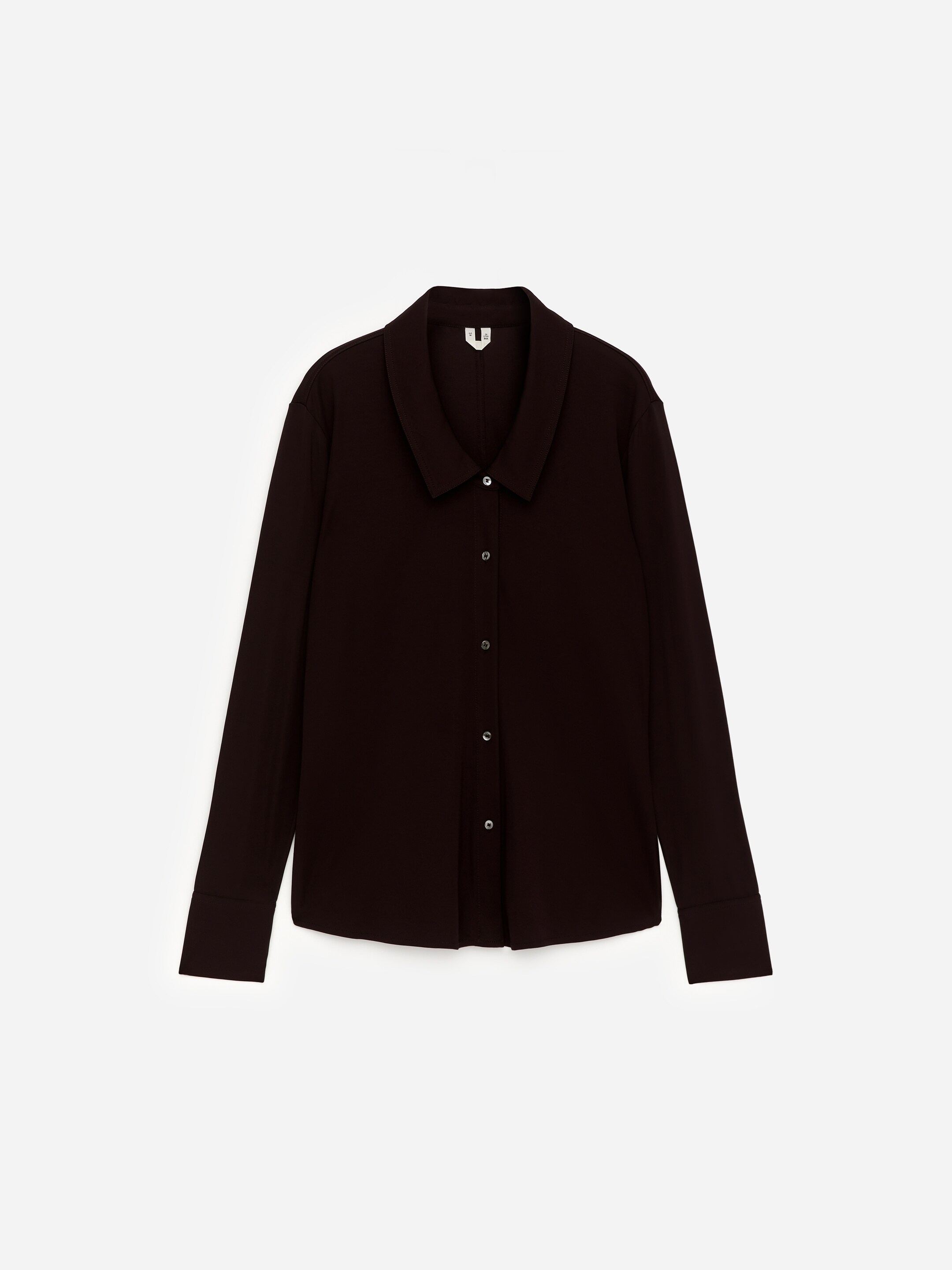 Ver imagem maior: Camisola fluida em jersey - Vermelho escuro - SENHORA | H&M PT 1