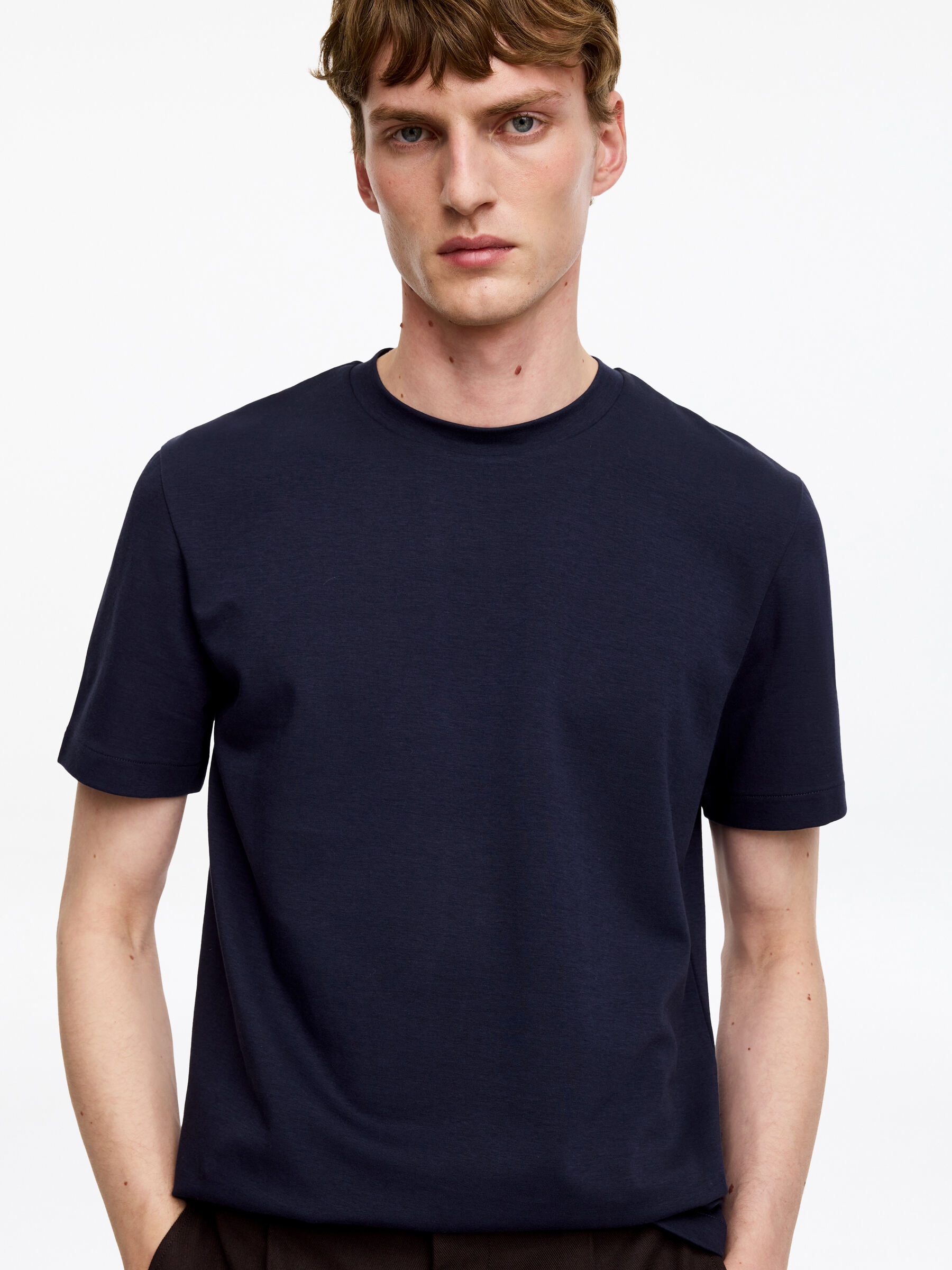Interlock Regular T-Shirt - Dark Blue - Regular fit - Men - StillMedia/Lookbook - 3