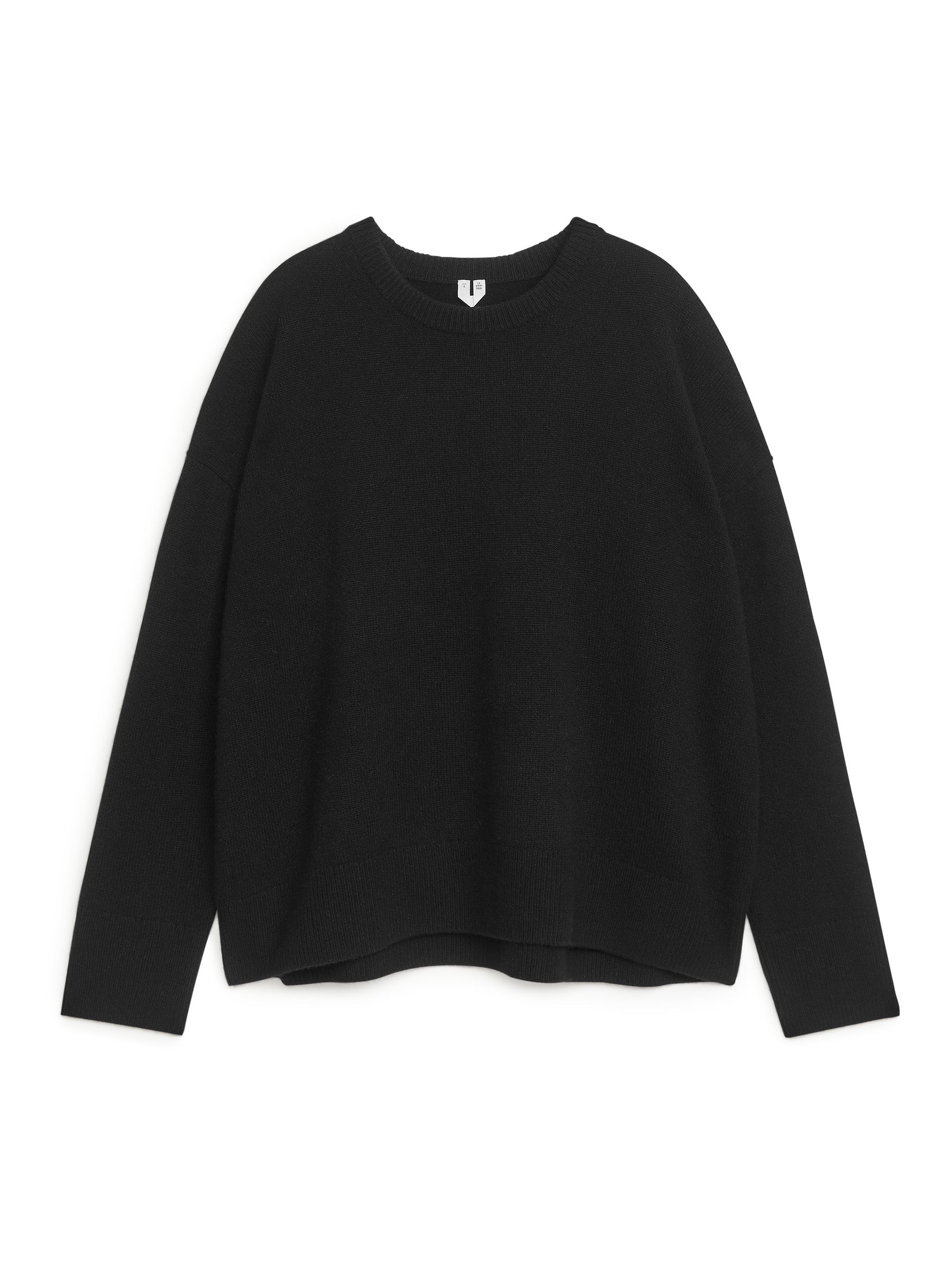 Cashmere Jumper - Black - Relaxed fit - Women - StillMedia/DescriptiveStillLife - 1