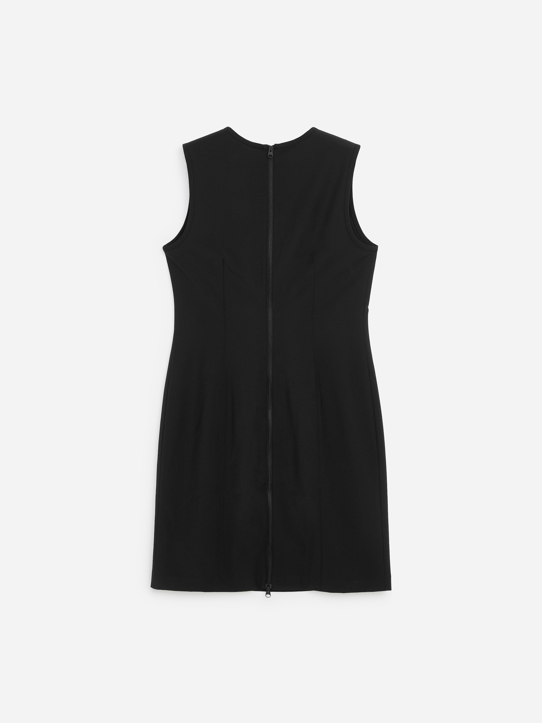 Wool-Blend Shift Dress - Black - Slim fit - women - StillMedia/DescriptiveStillLife - 1