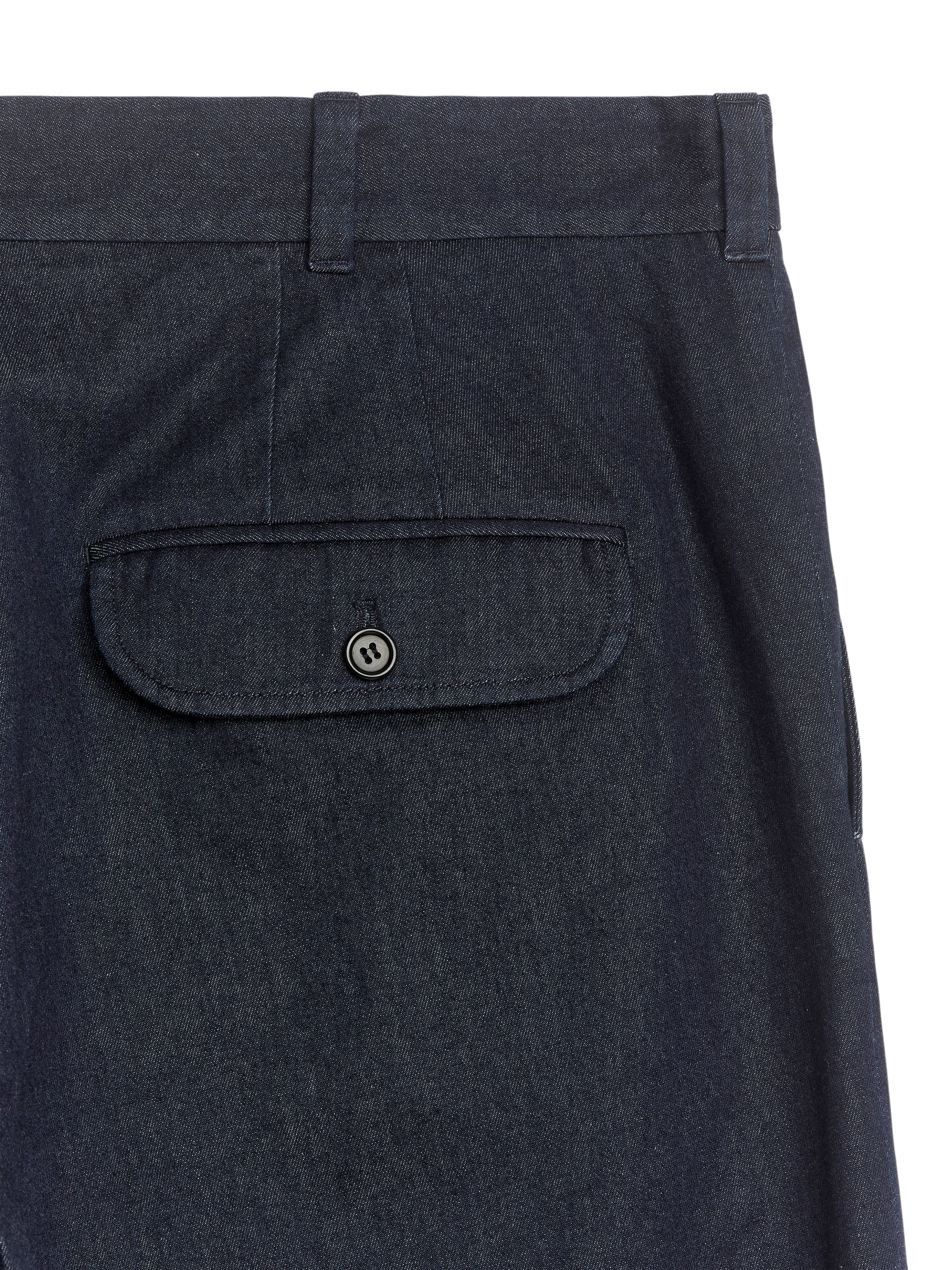 Lockere Chinohose aus Denim - Dunkelblau - Loose Fit - Herren - StillMedia/DescriptiveDetail - 2