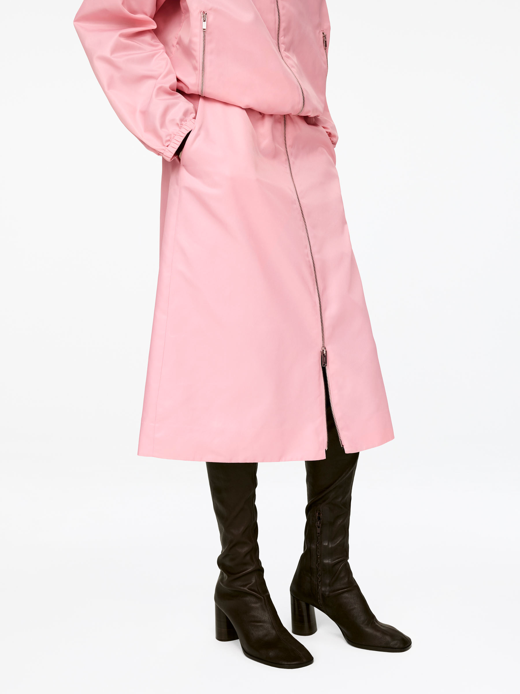 Nylon Skirt - Pink - Regular fit - Women - StillMedia/Lookbook - 6