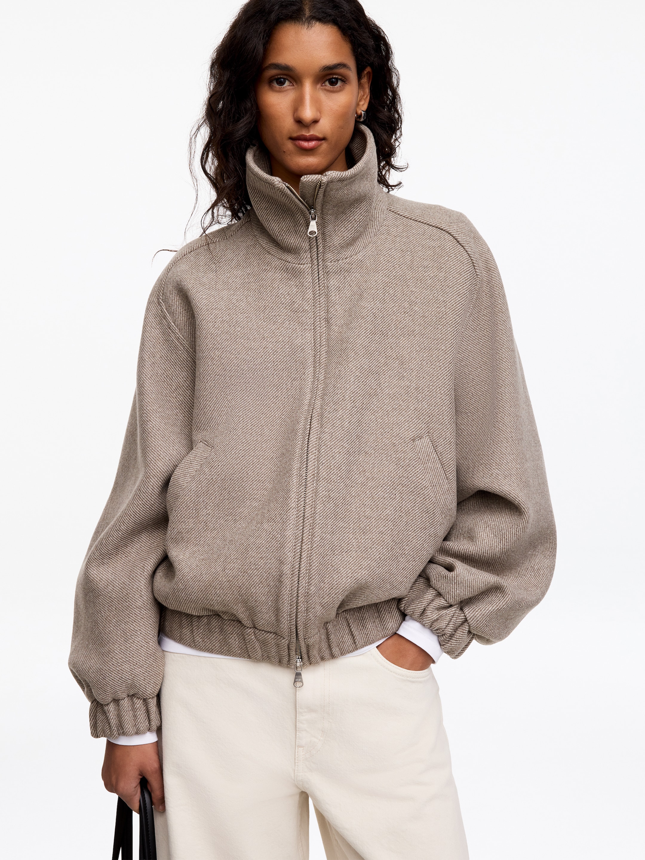 Jacke aus Wollmischung - Beige - Regular Fit - women - StillMedia/Lookbook - 2