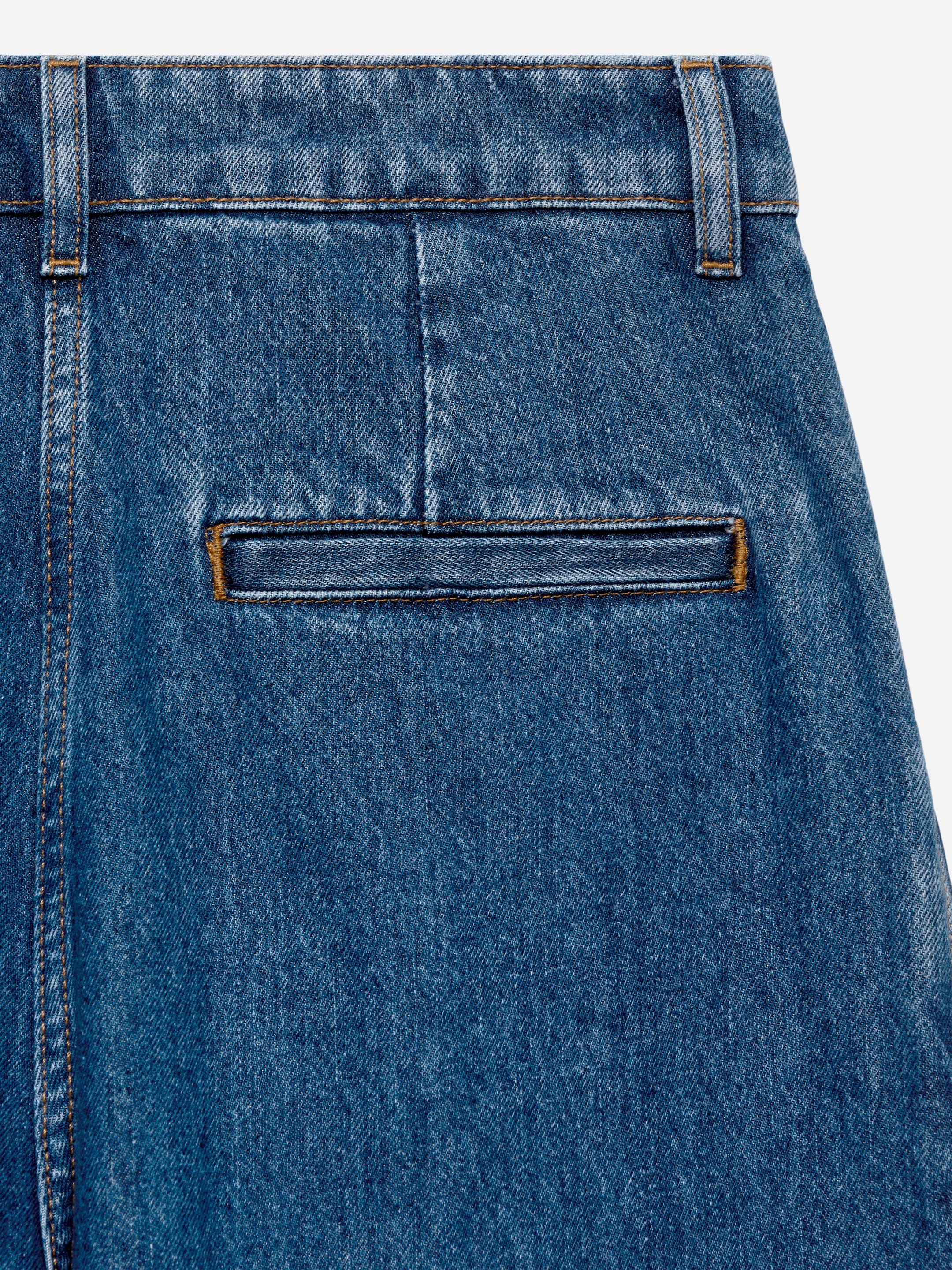 Pantalones denim wide - Azul - Corte holgado - Women - StillMedia/DescriptiveDetail - 1