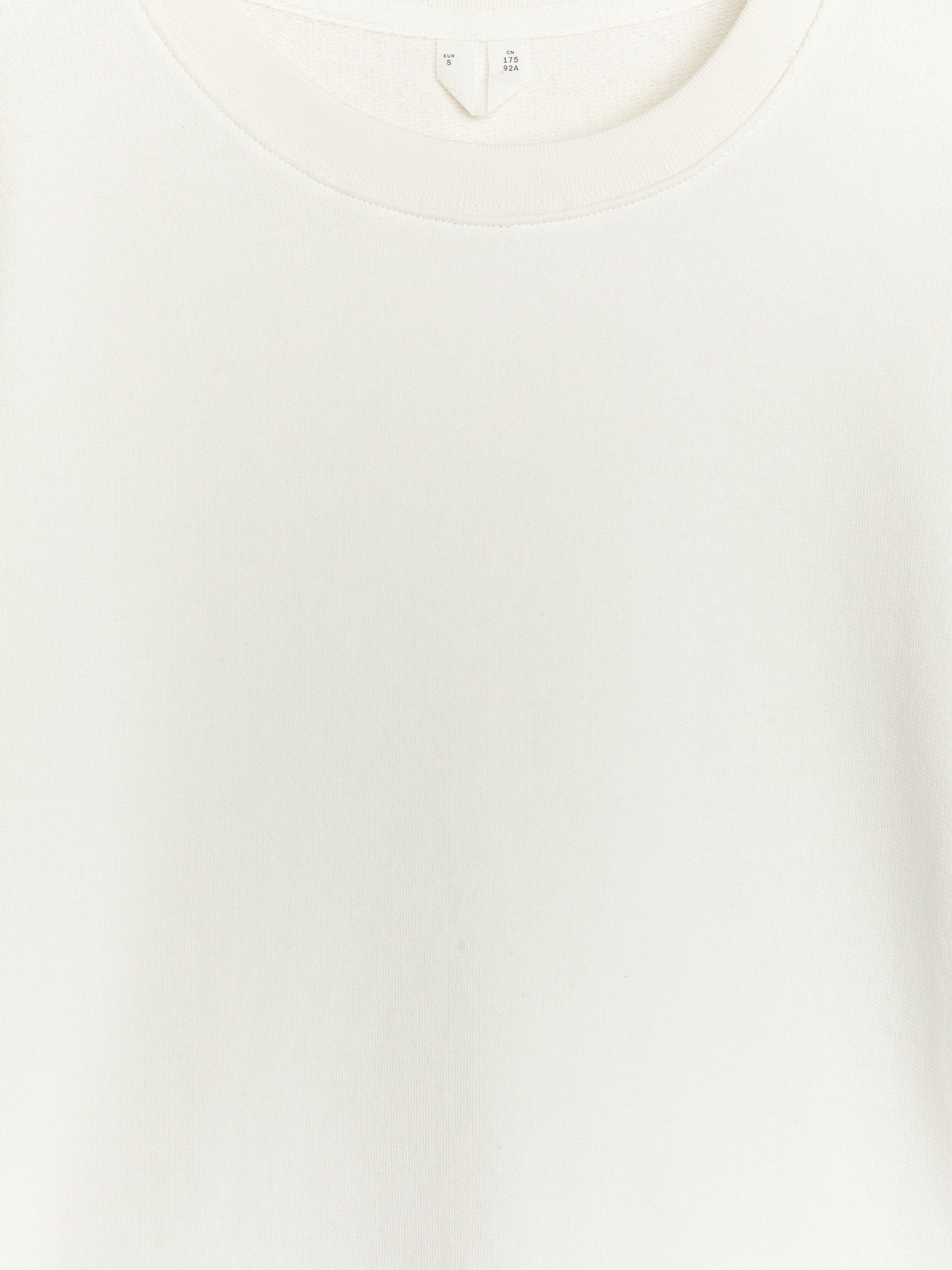 Sweatshirt aus French Terry - Cremeweiß - Loose Fit - Damen - StillMedia/DescriptiveDetail - 1