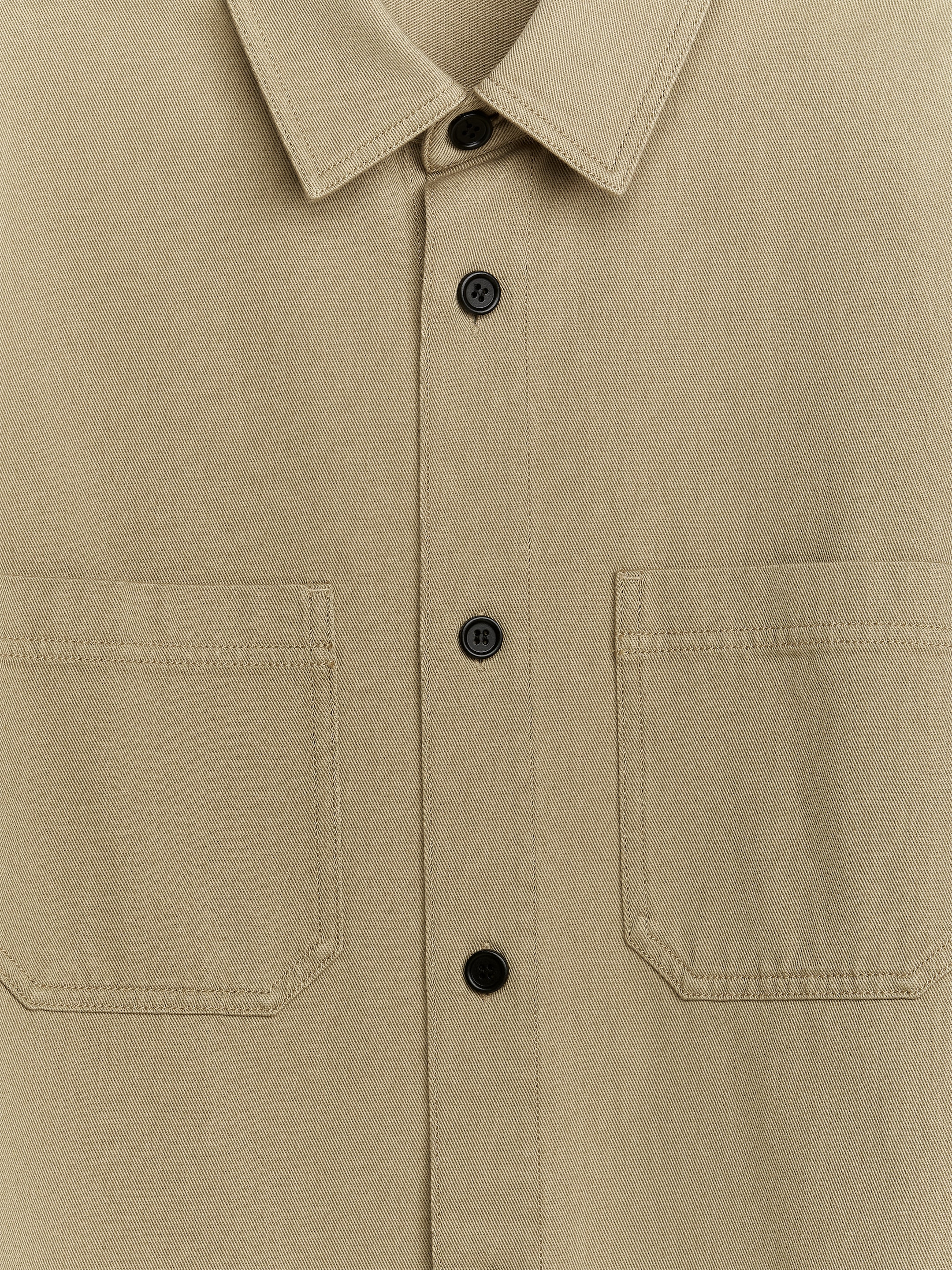 Overshirt i bomullstwill - Beige - Regular fit - Men - StillMedia/DescriptiveDetail - 2