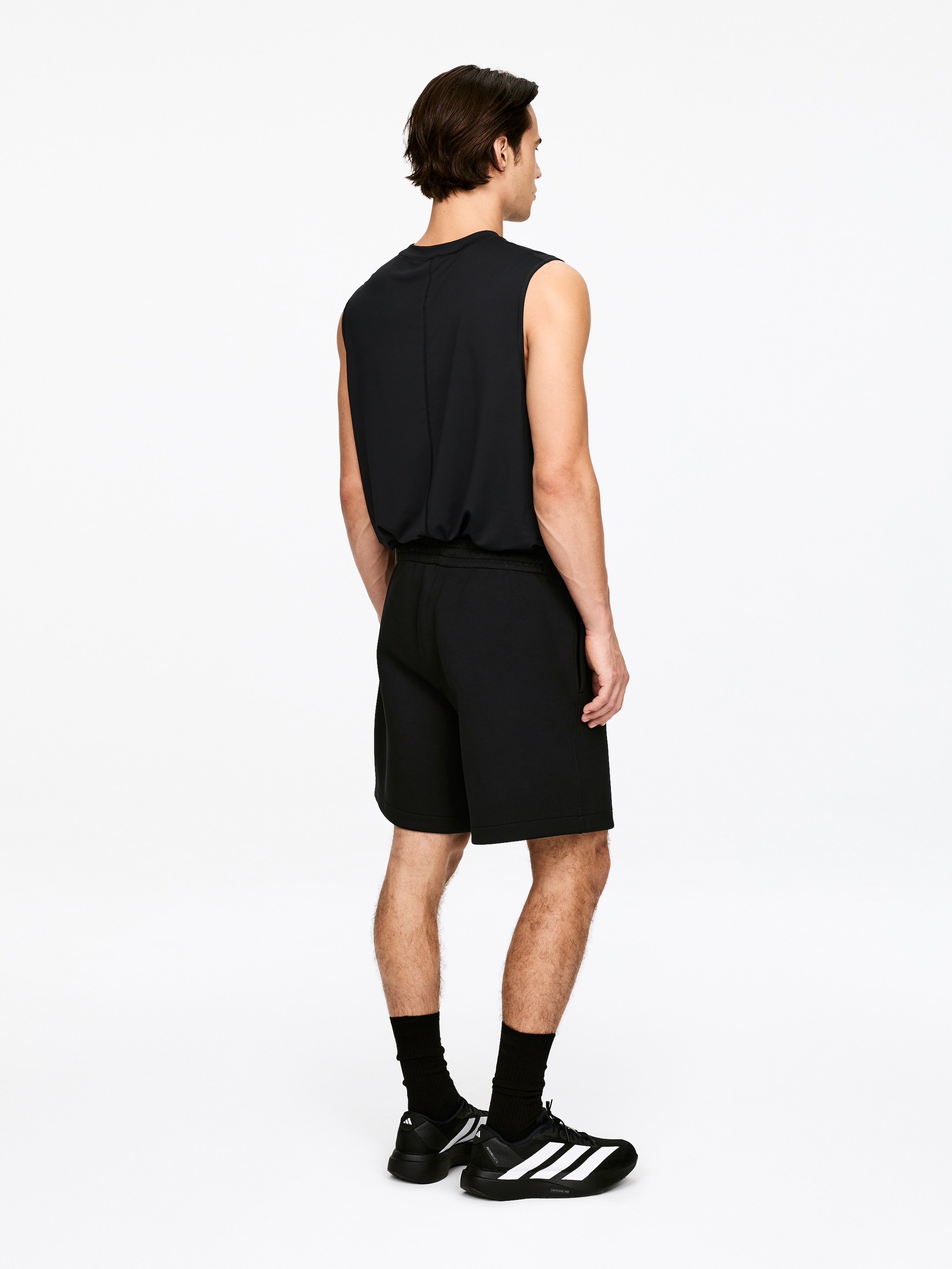 ARKET ACTIVE Jerseyshorts - Schwarz - Loose Fit - Herren - StillMedia/Lookbook - 5