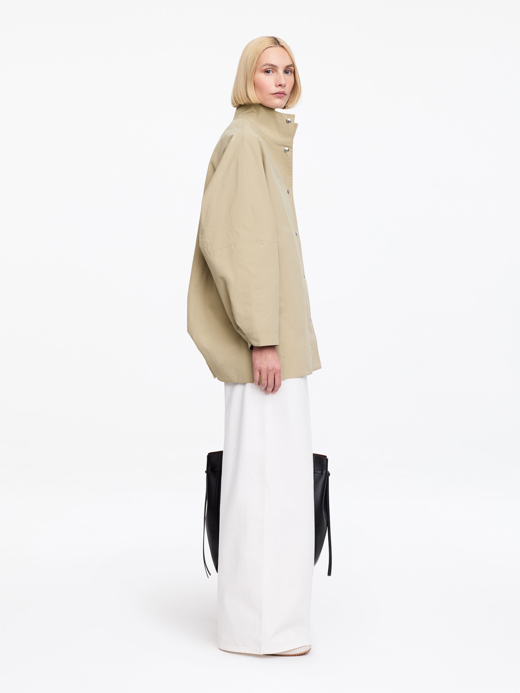 Giacca shell oversize - Beige - Oversize - Women - StillMedia/Lookbook - 6