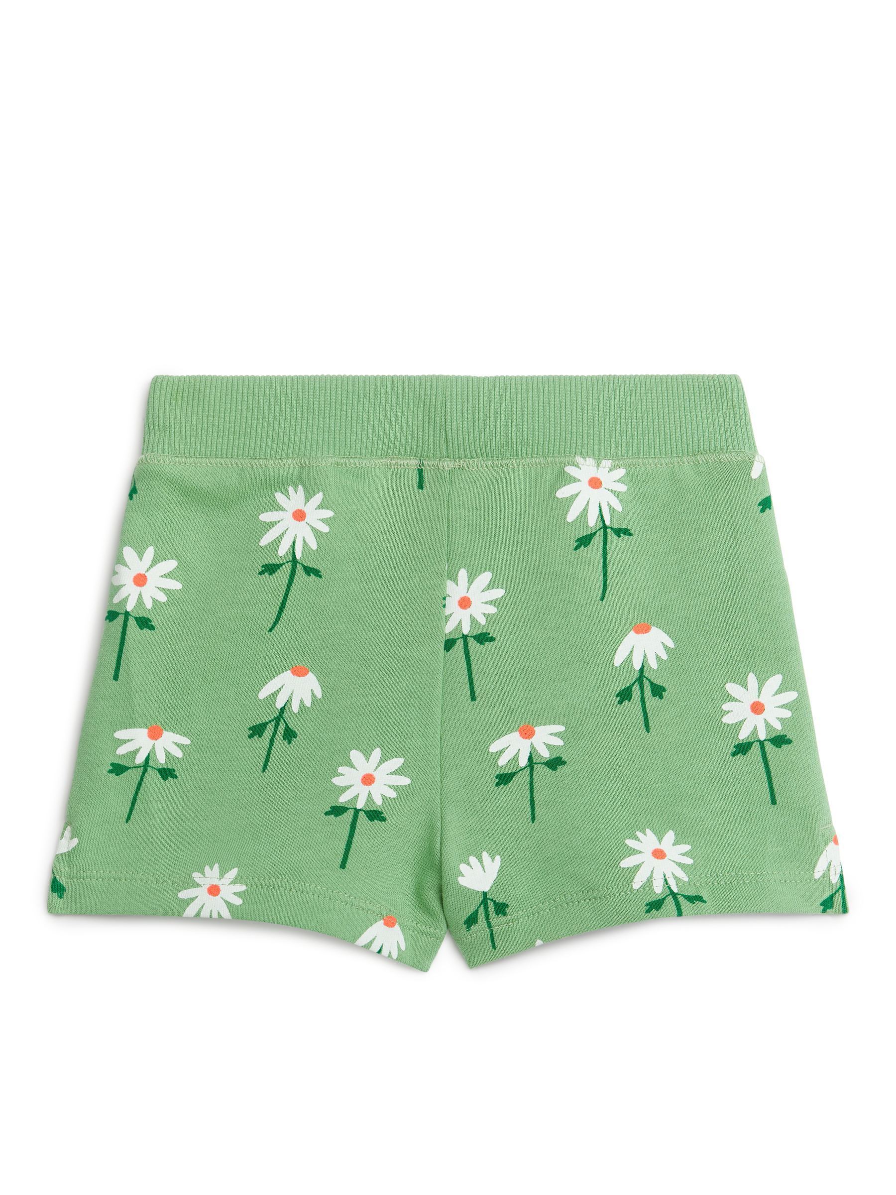 Shorts mit Print - Grün/Blumen - Relaxed Fit - Kinder - StillMedia/DescriptiveStillLife - 2