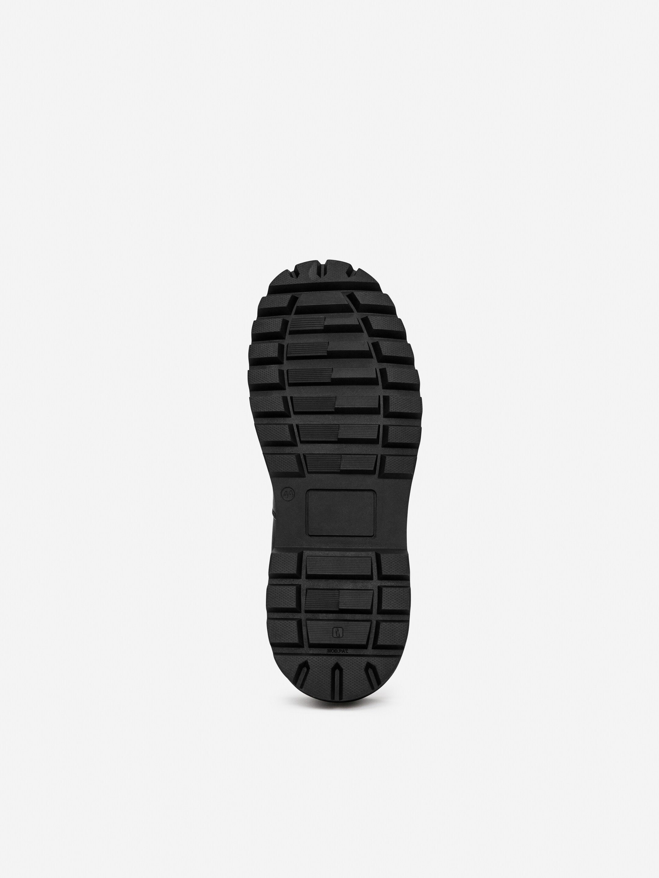 Se større billede: Chelsea-læderstøvler med mudguard - Sort - HERRE | H&M DK 5