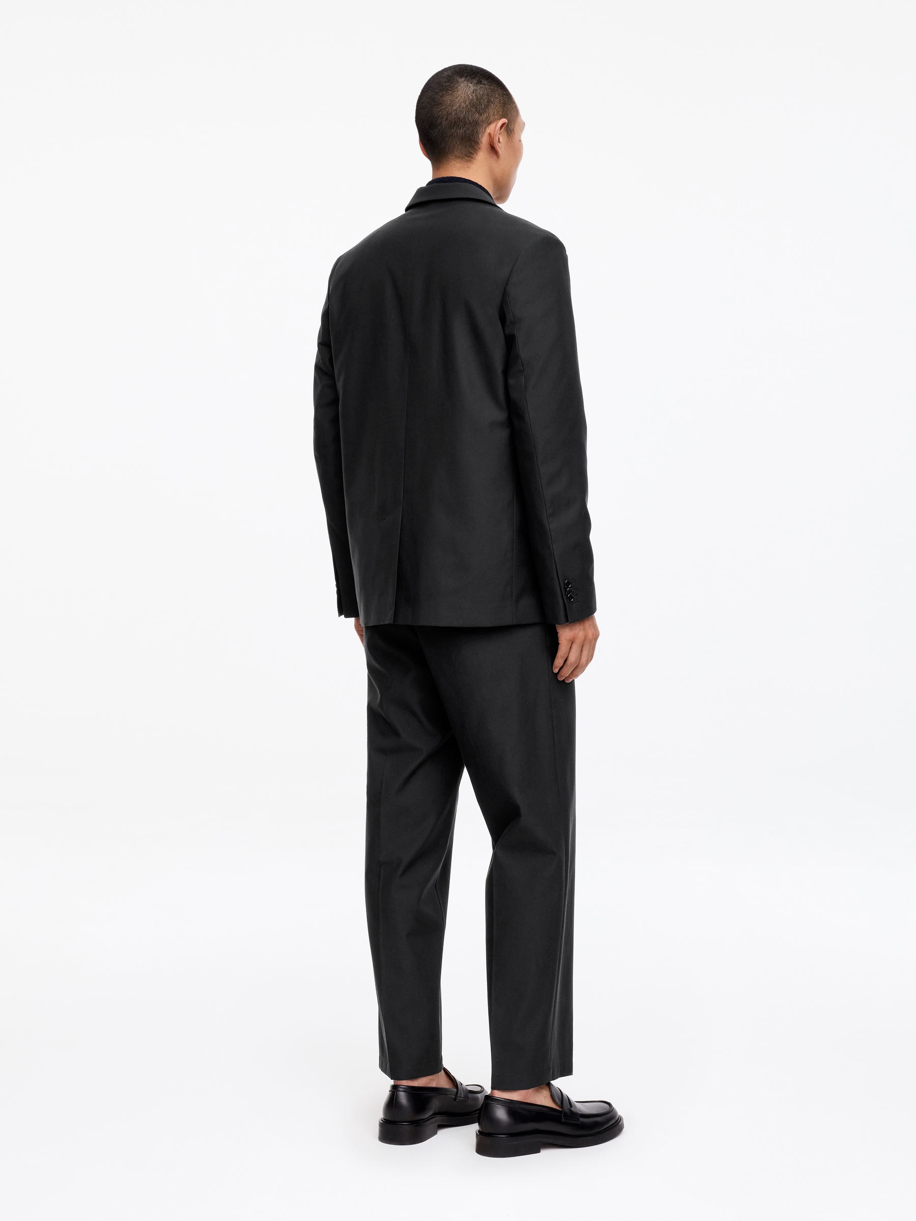 Wool-Cotton Blazer - Black - Regular fit - Men - StillMedia/Lookbook - 6
