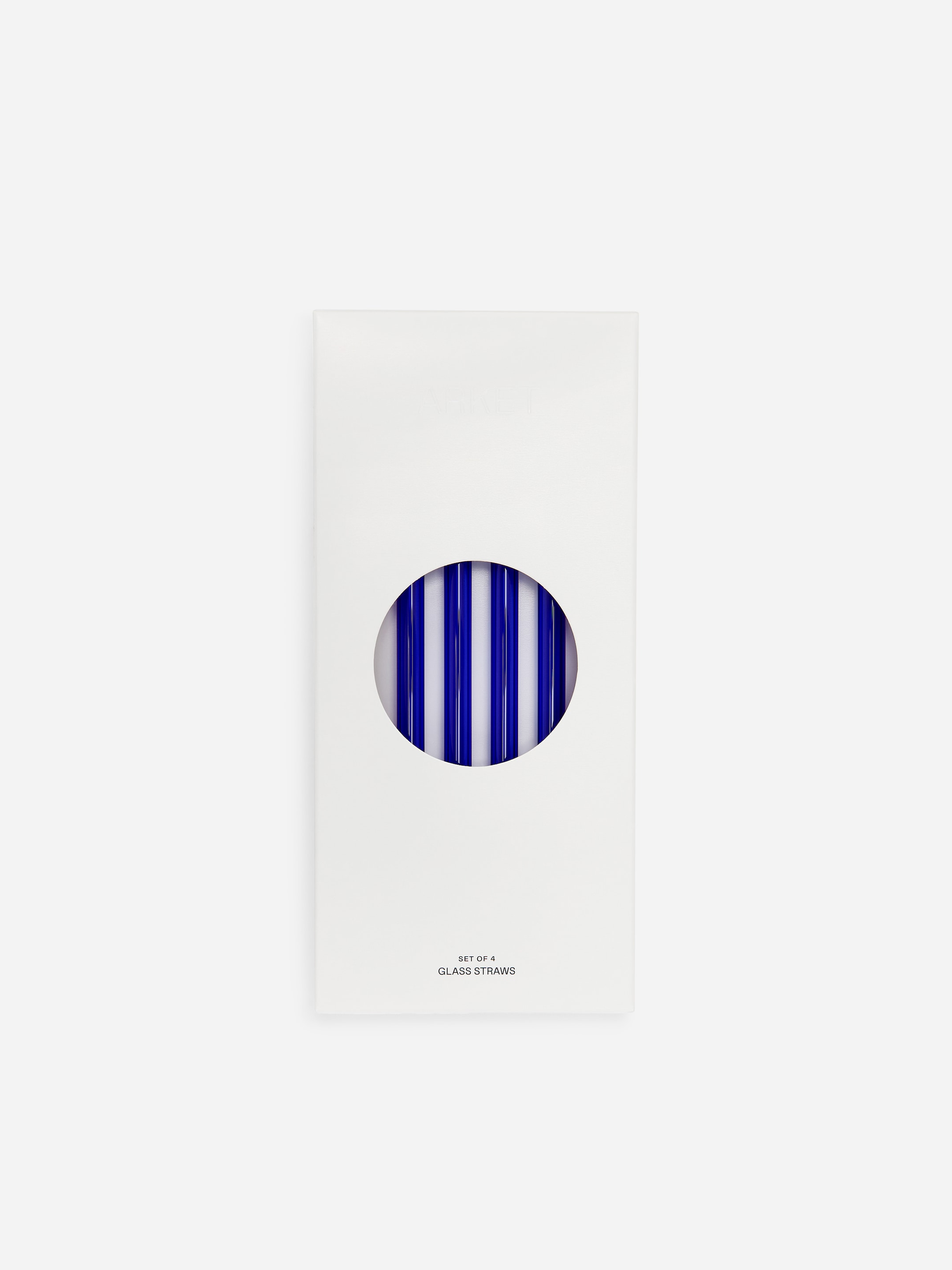 Glass Straws Set of 4 - Blue - Homeware - StillMedia/DescriptiveStillLife - 1