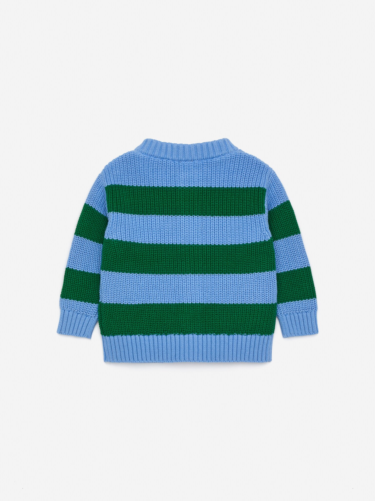 Gilet en coton - Bleu clair/Vert - 3