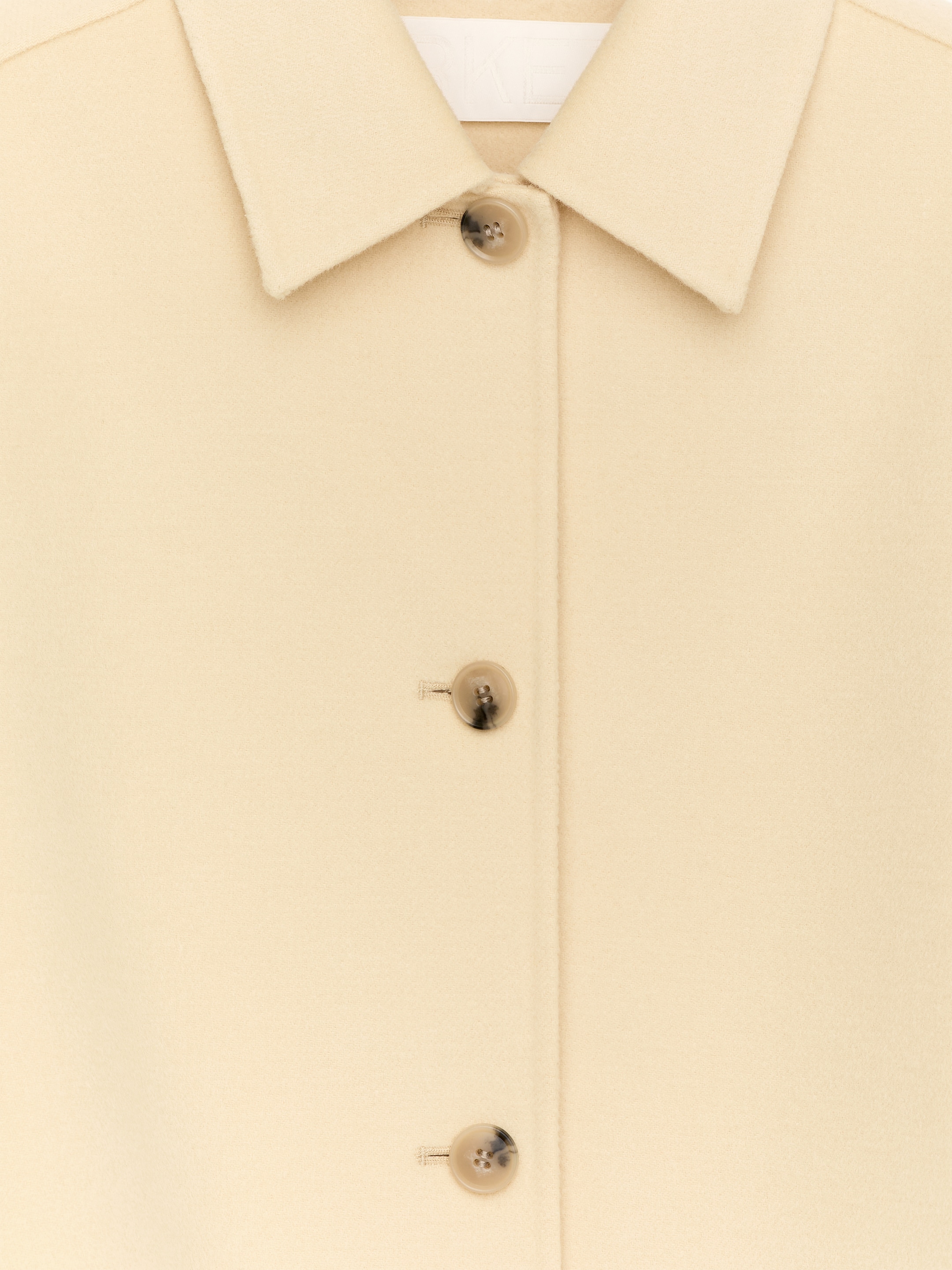 Doublé Wool-Blend Overshirt - Cream - Regular fit - Women - StillMedia/DescriptiveDetail - 1