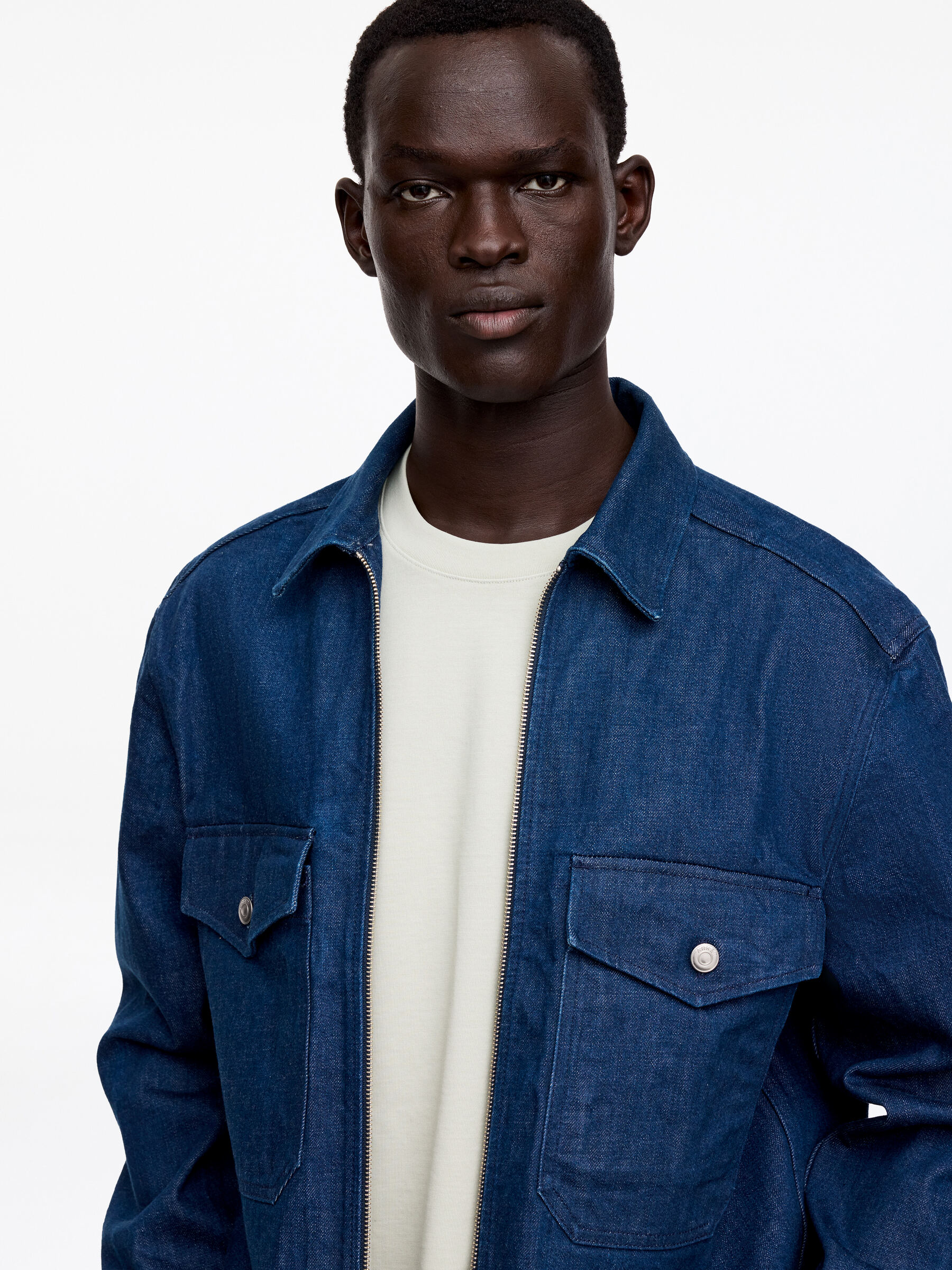 Camiseta de manga larga - Verde salvia - Corte estándar - Men - StillMedia/Lookbook - 4