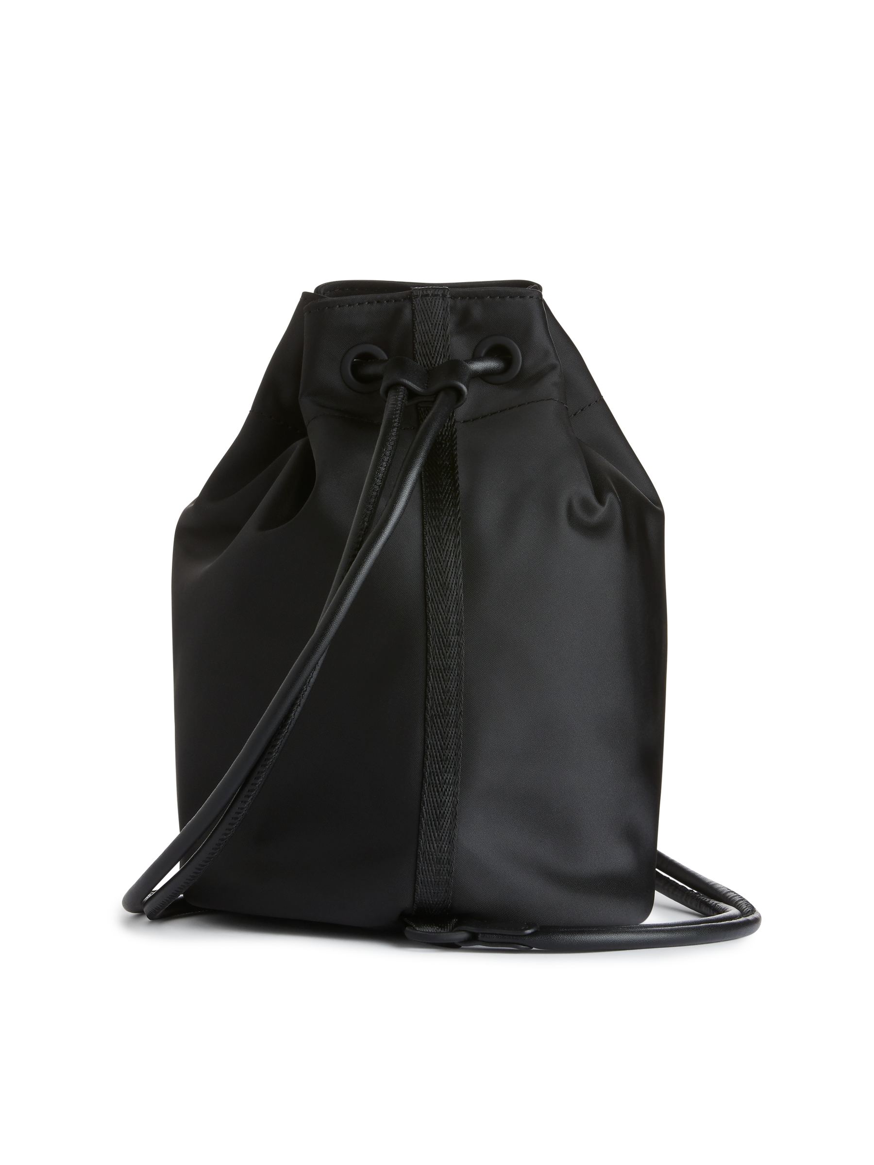 Nylon Mini Bucket Bag - Black - Women - StillMedia/DescriptiveStillLife - 3