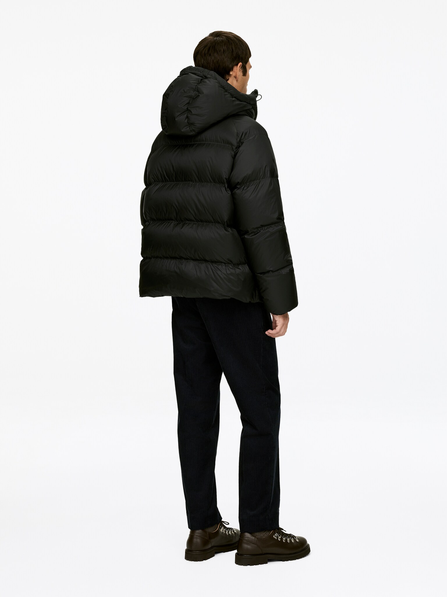 Veste de sport Upcycled Down - Noir/Marron foncé/Vert foncé/Orange - 6