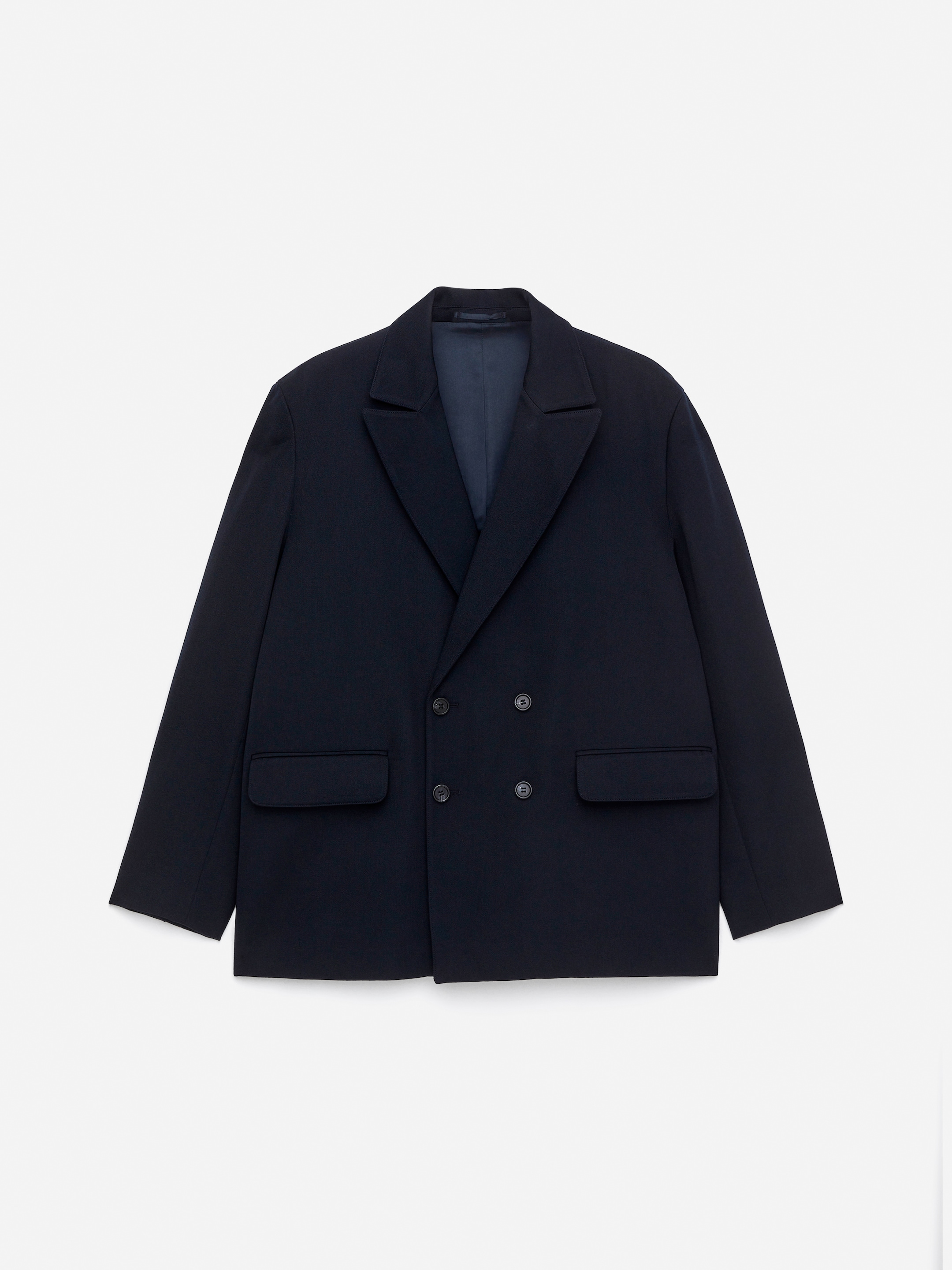 Blazer en laine à double boutonnage-#272930-16345