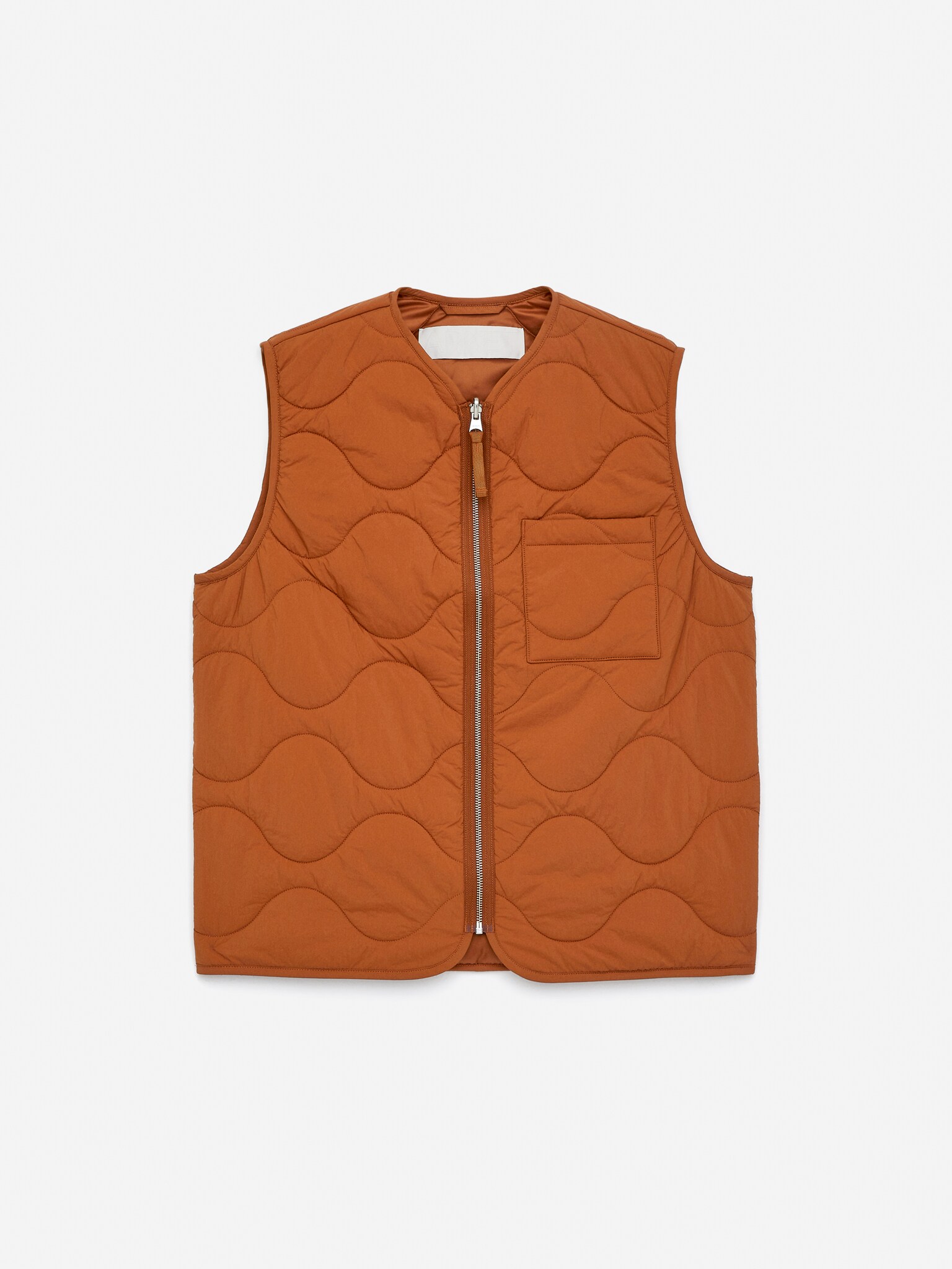 Veste matelassée sans manches 2-en-1 - Rouille/Vert kaki/Bleu foncé/Noir/Rouge brun/Vert - 2