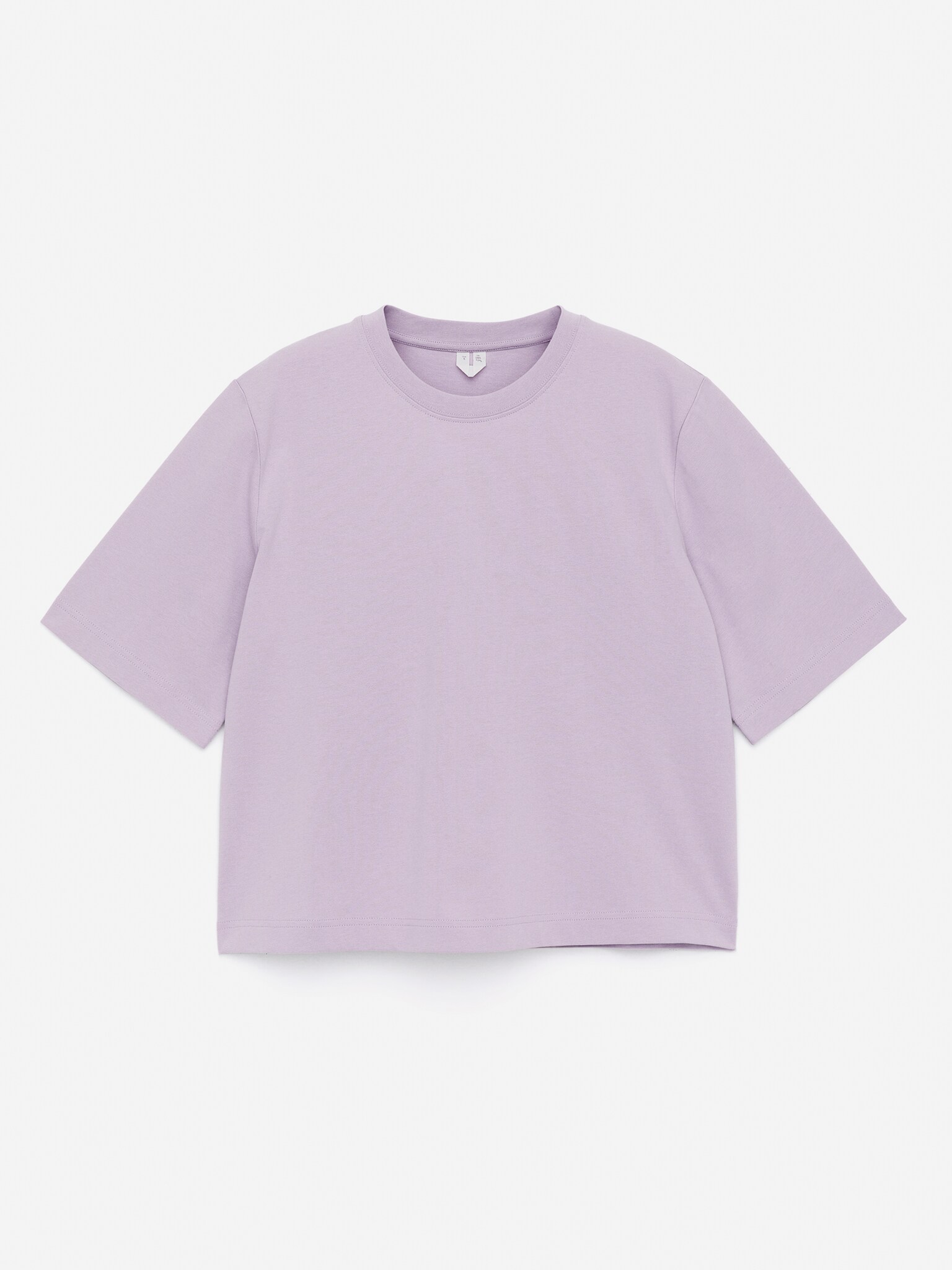 ALBA Boxy T-Shirt - Lila/Negru/Alb/Albastru