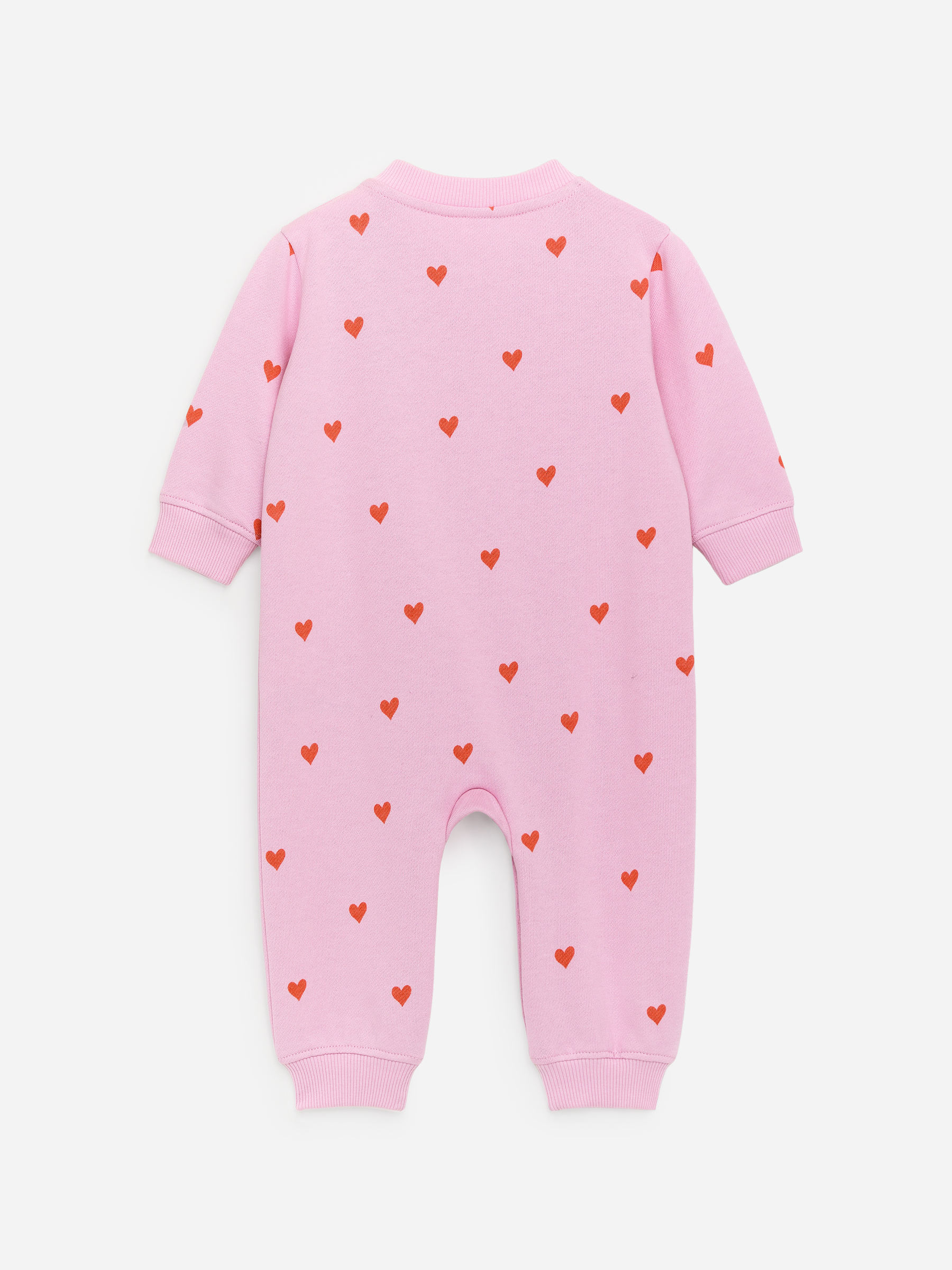 Combinaison en coton - Rose/Cœurs rouges - Loose fit - Enfant - StillMedia/DescriptiveStillLife - 2