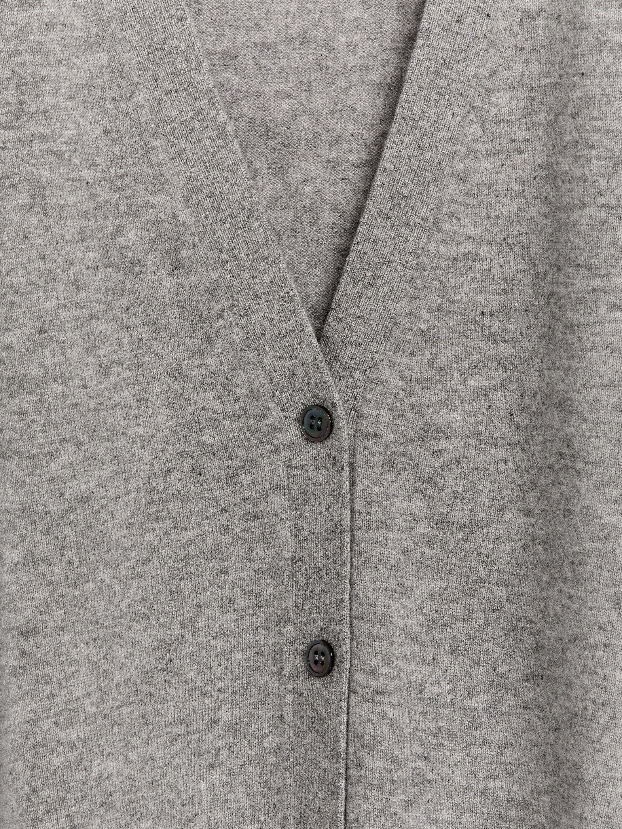 Se større billede: Cardigan i kashmir - grå - DAME | H&M DK 2